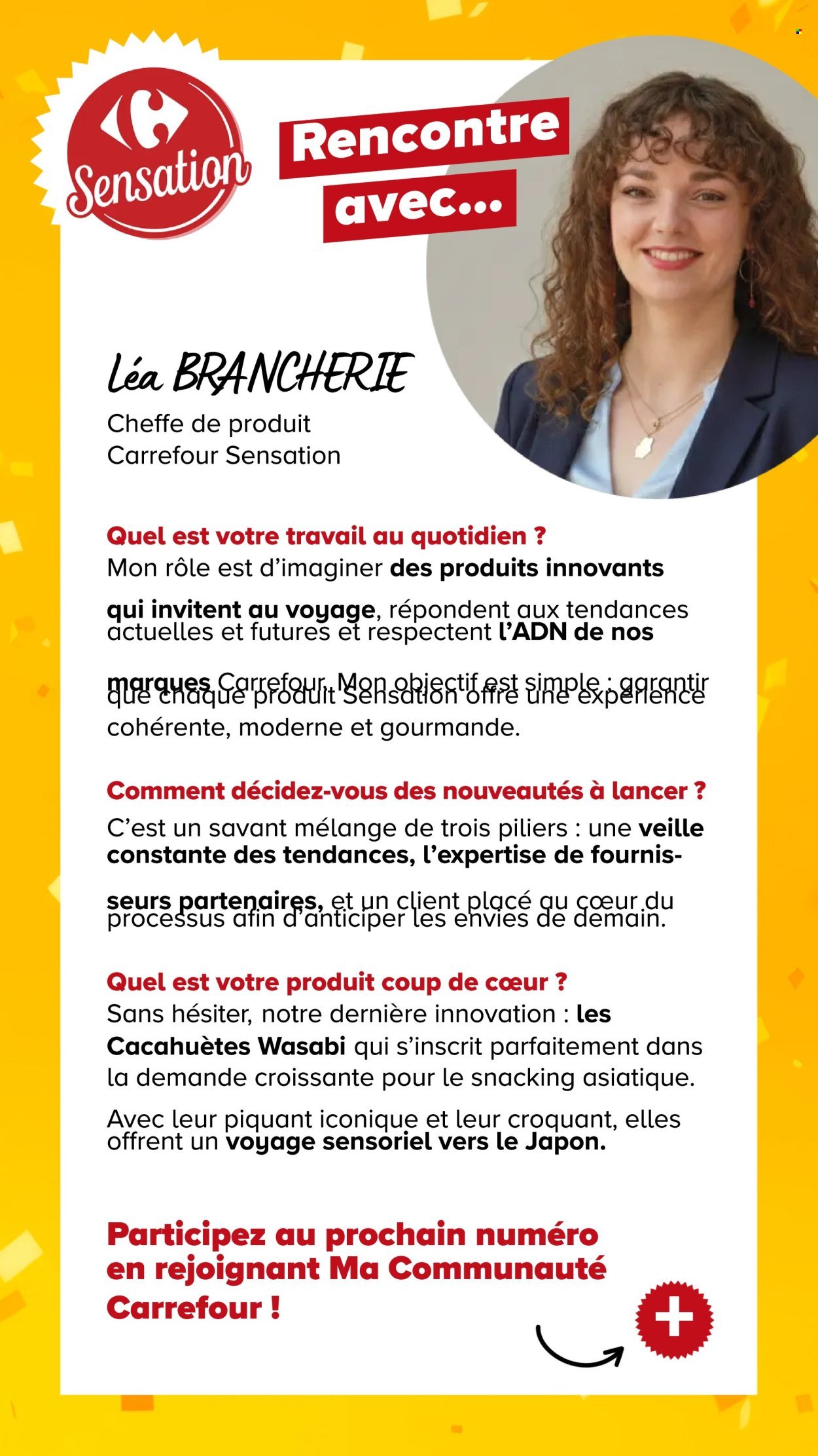 Catalogue CARREFOUR - DÉCOUVREZ LA MARQUE CARREFOUR SENSATION