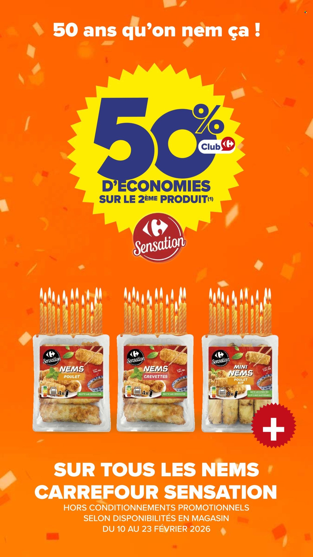 Catalogue CARREFOUR - DÉCOUVREZ LA MARQUE CARREFOUR SENSATION