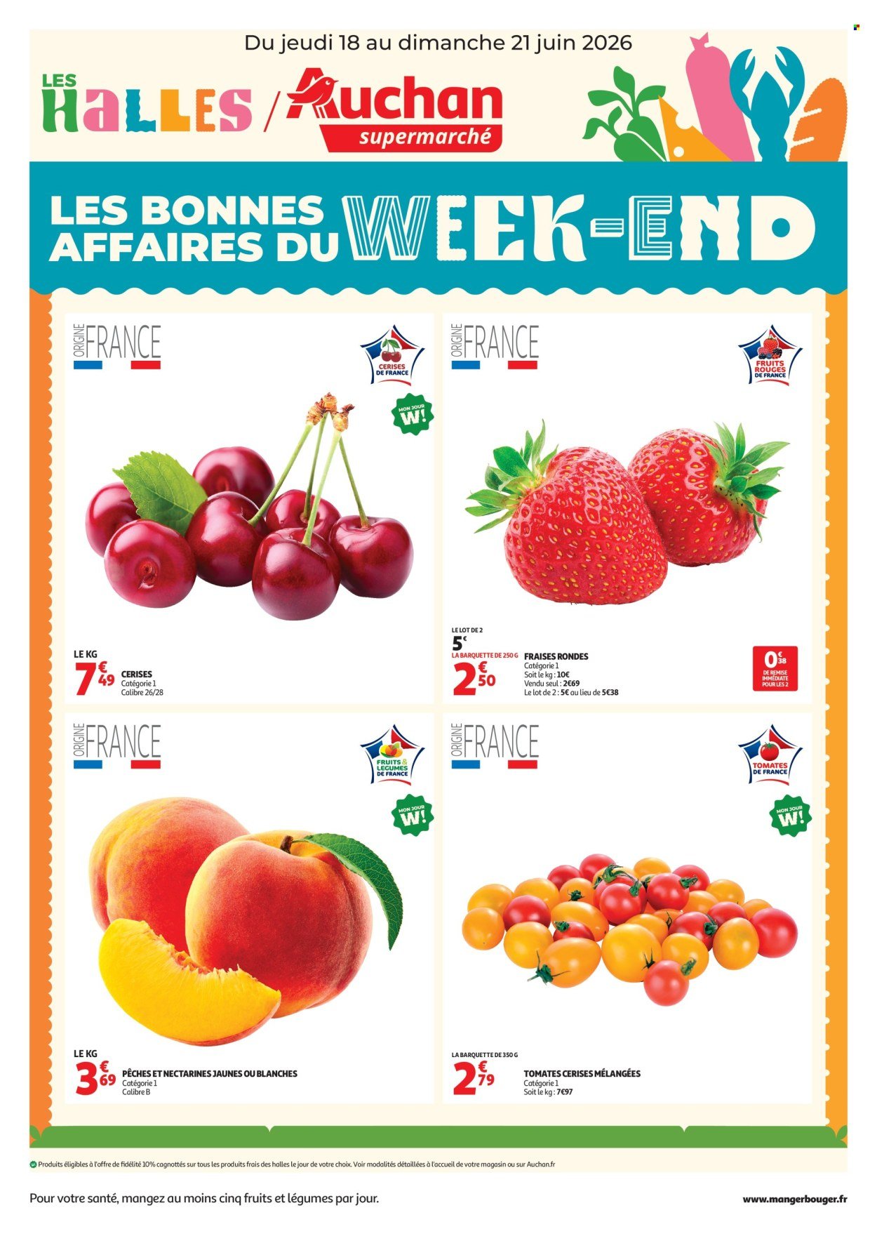 Catalogue AUCHAN - Les bons plans du week-end dans votre super !