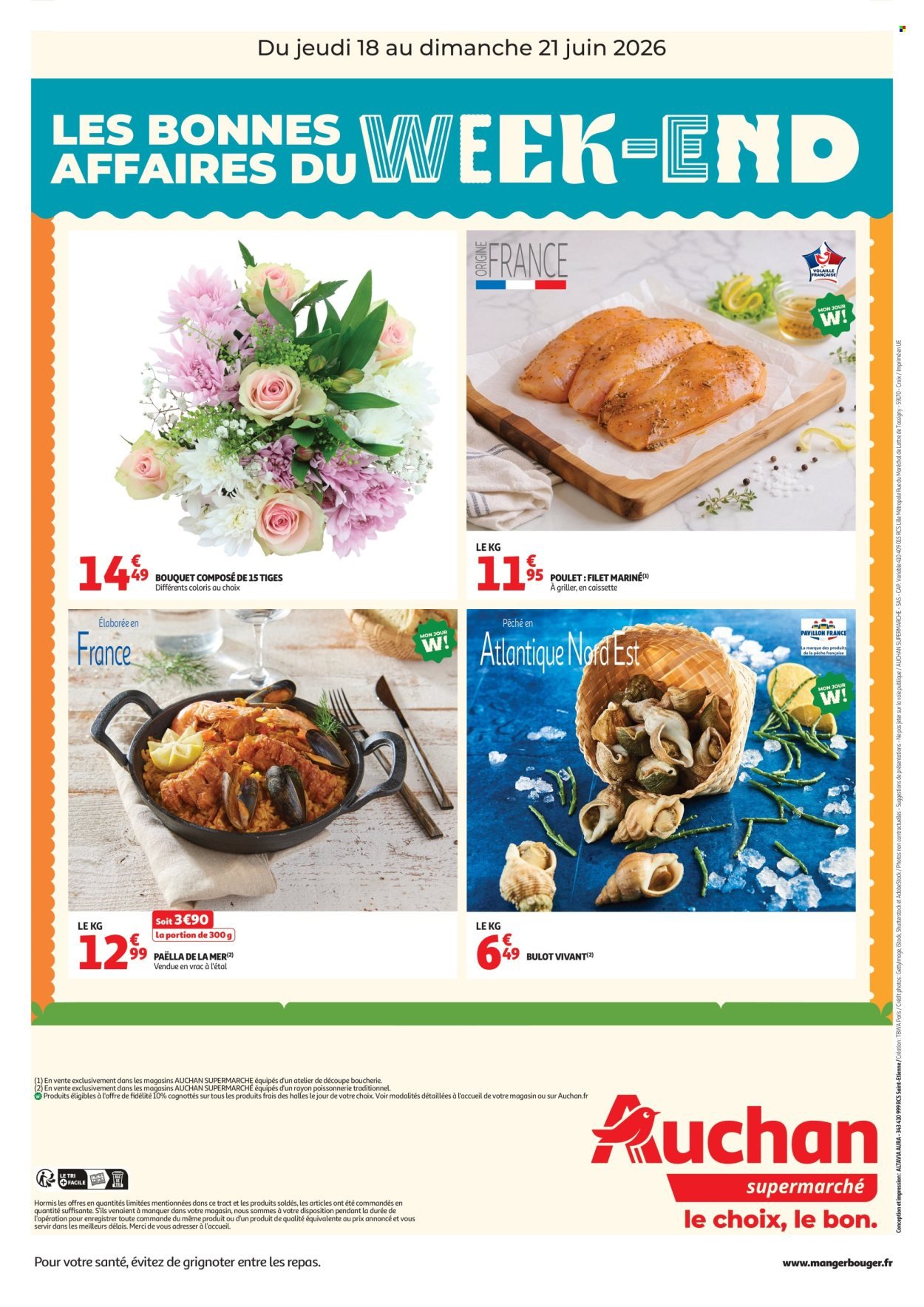 Catalogue AUCHAN - Les bons plans du week-end dans votre super !