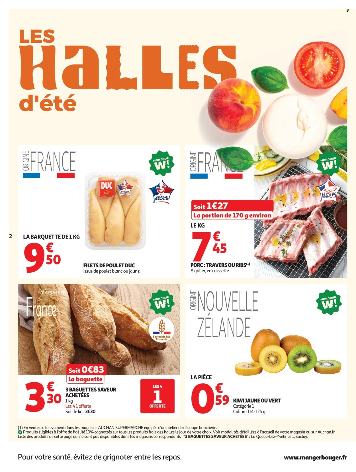 Catalogue AUCHAN - Tops promos supers