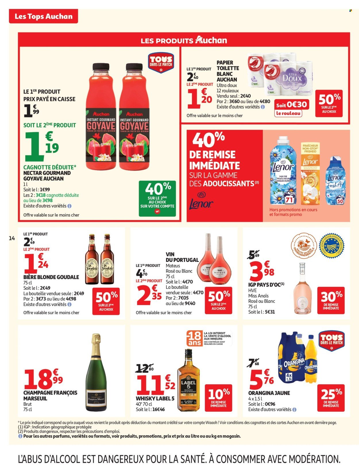 Catalogue AUCHAN - Tops promos supers