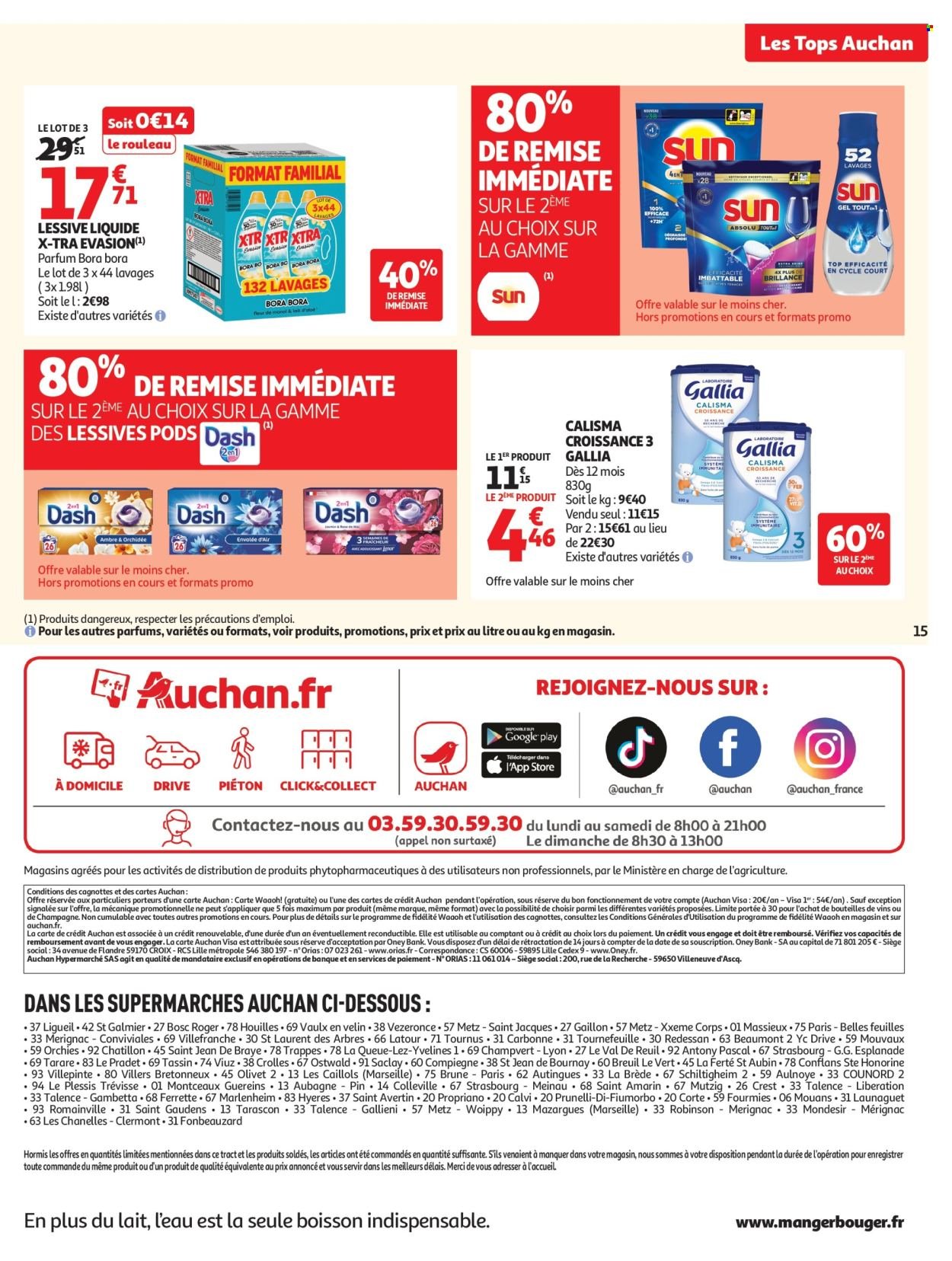 Catalogue AUCHAN - Tops promos supers