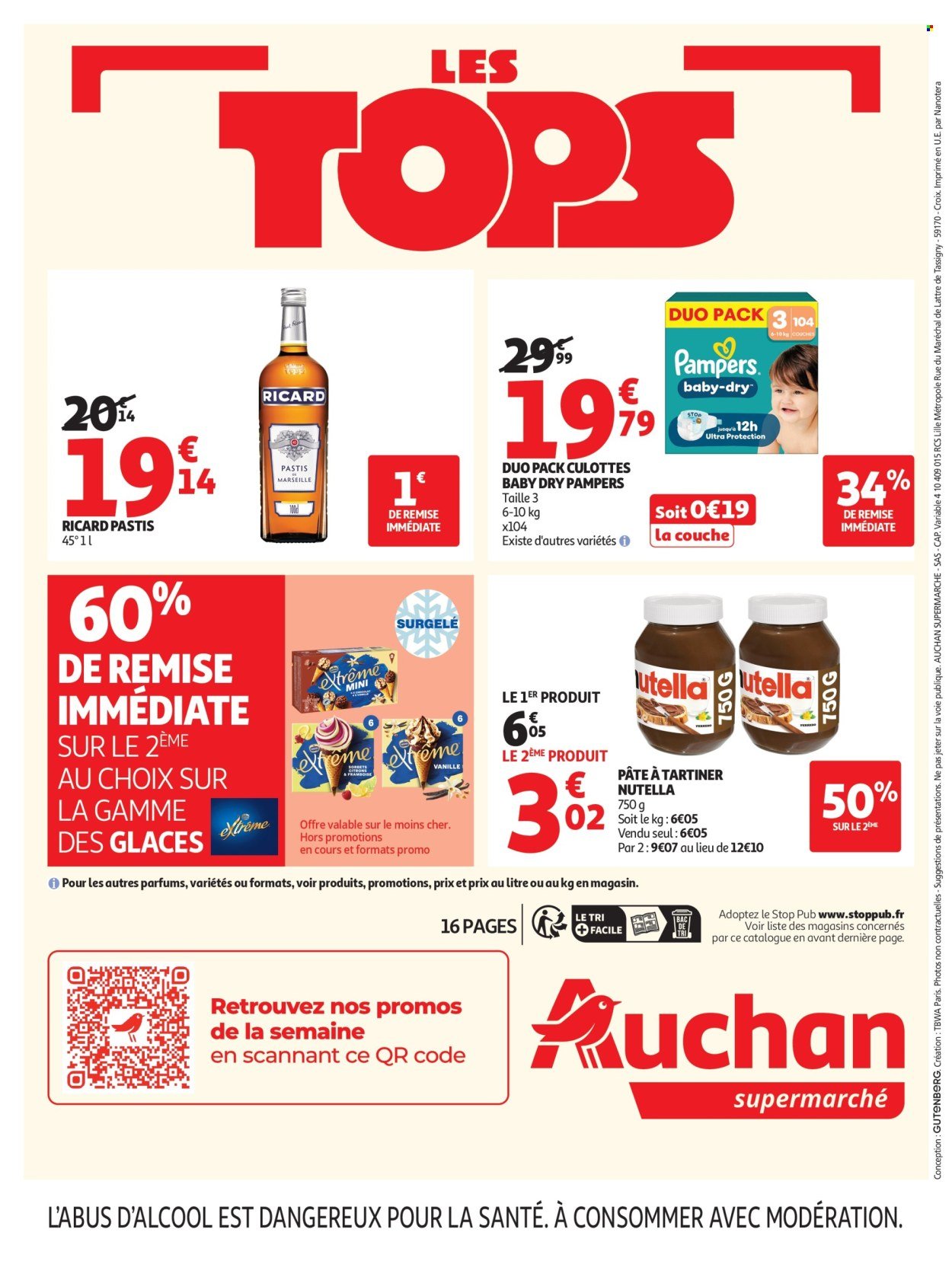 Catalogue AUCHAN - Tops promos supers
