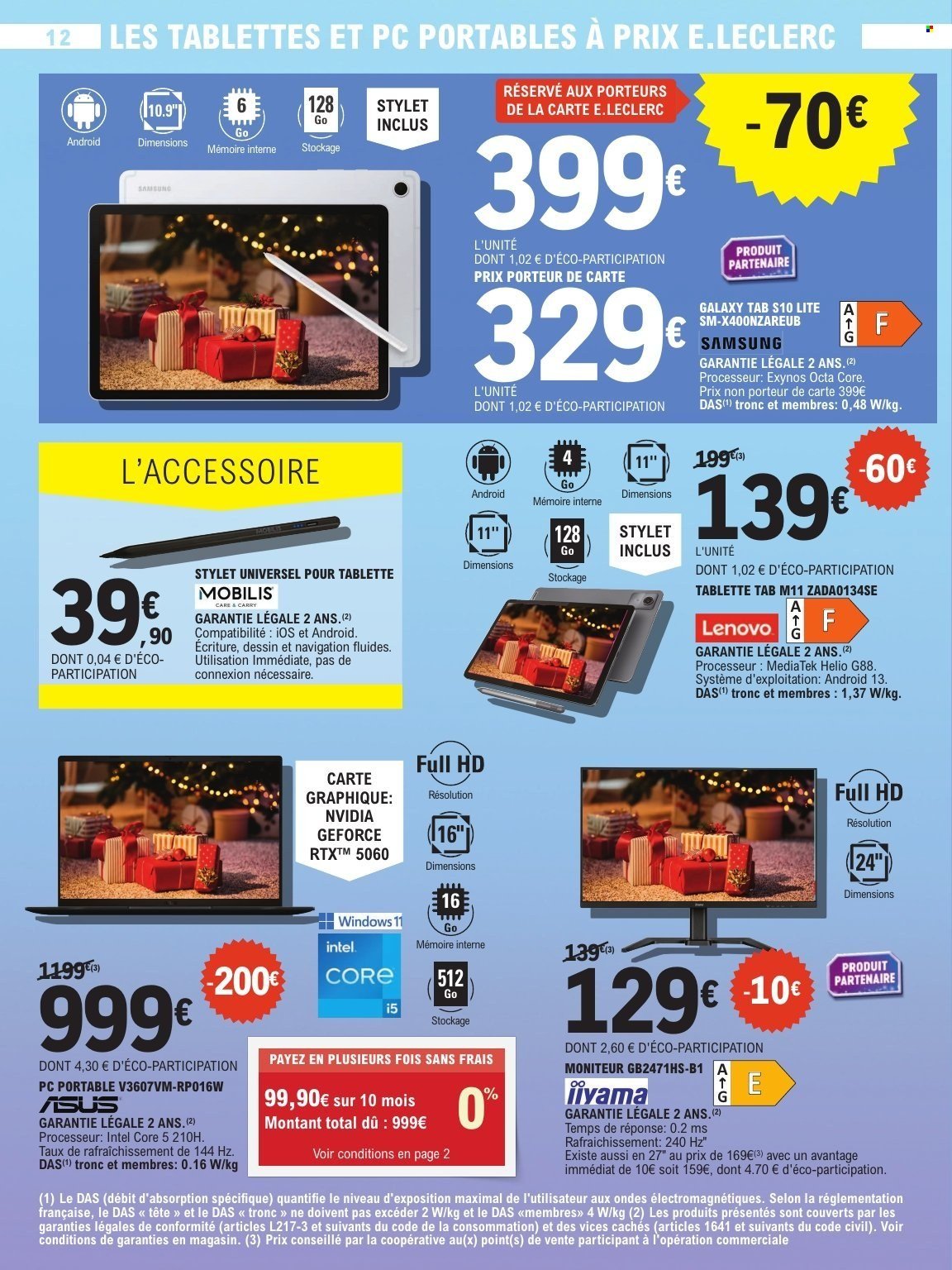 Catalogue E.LECLERC - HIGH-TECH NOËL (2025-12-02 - 2025-12-24)