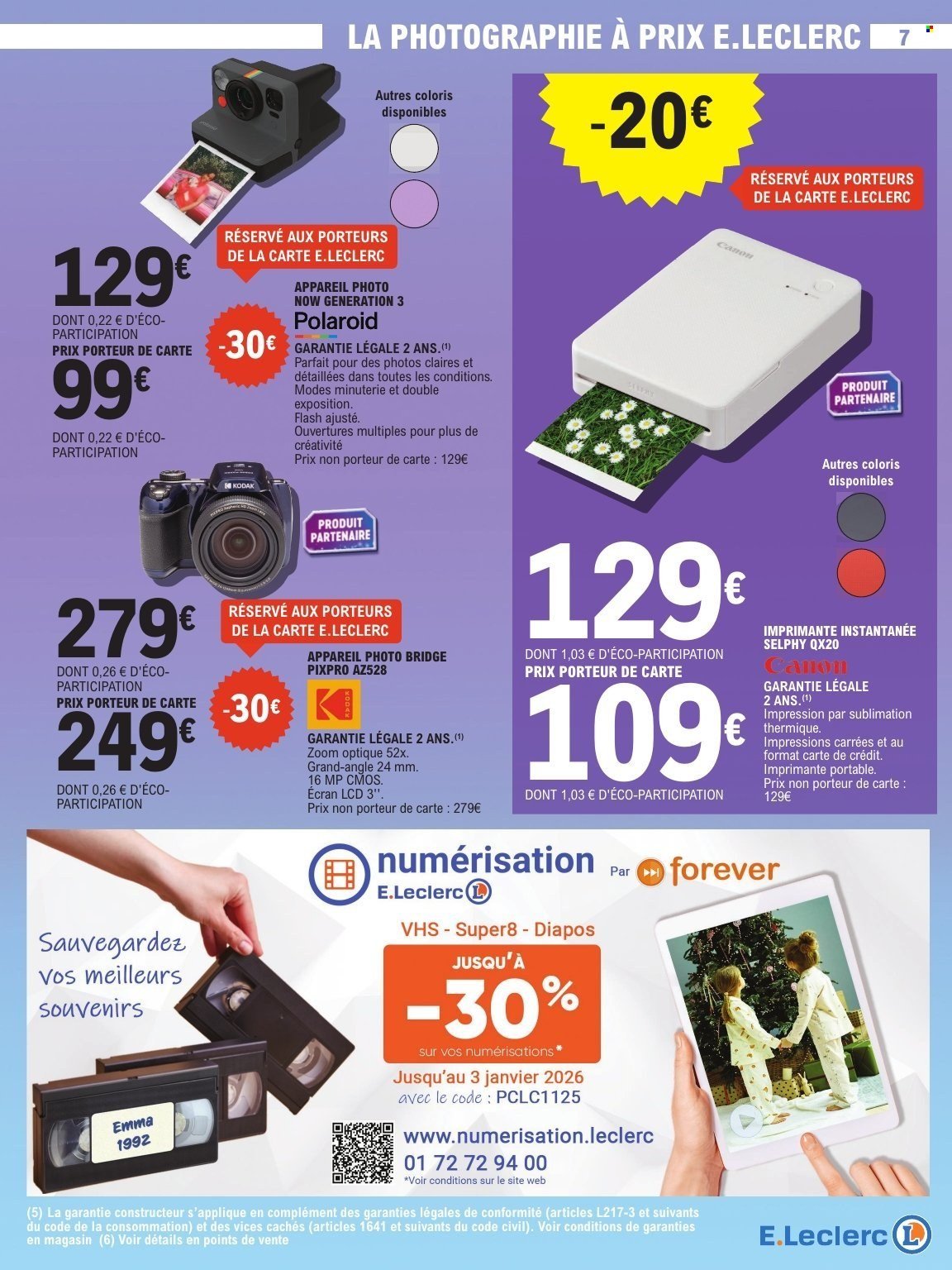 Catalogue E.LECLERC - HIGH-TECH NOËL (2025-12-02 - 2025-12-24)