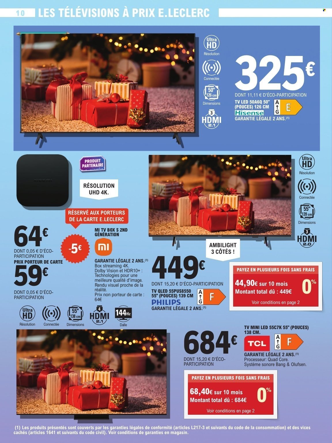 Catalogue E.LECLERC - HIGH-TECH NOËL (2025-12-02 - 2025-12-24)