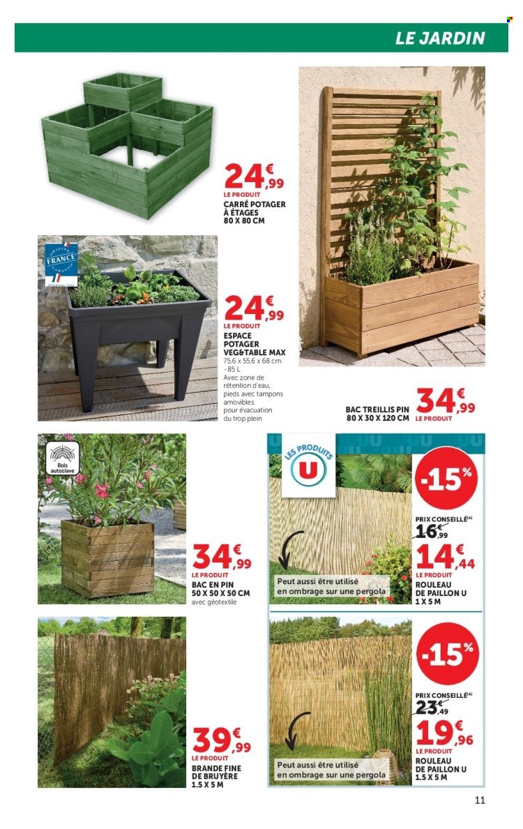 Catalogue SUPER U - Jardin & Terrasse à prix bas (2026-04-14 - 2026-04-26)