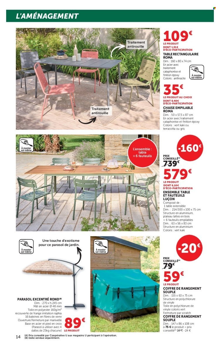 Catalogue SUPER U - Jardin & Terrasse à prix bas