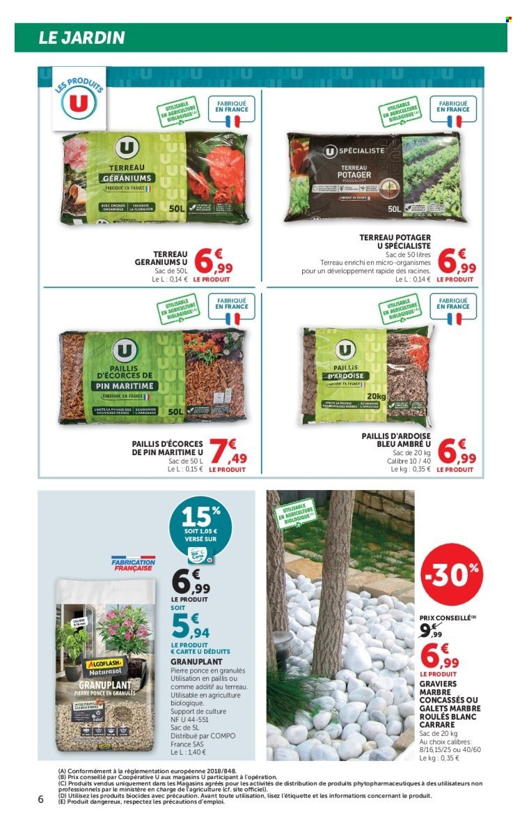 Catalogue SUPER U - Jardin & Terrasse à prix bas (2026-04-14 - 2026-04-26)
