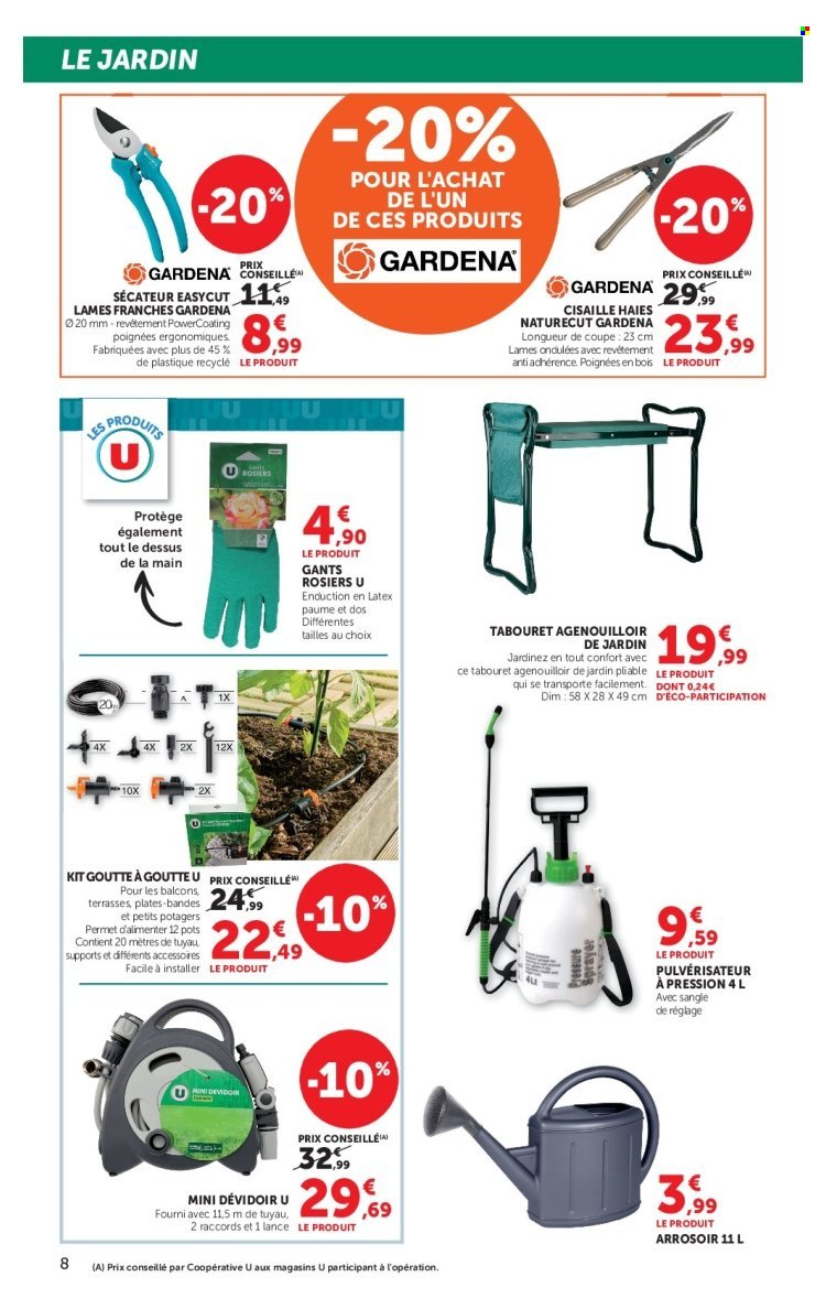 Catalogue SUPER U - Jardin & Terrasse à prix bas (2026-04-14 - 2026-04-26)