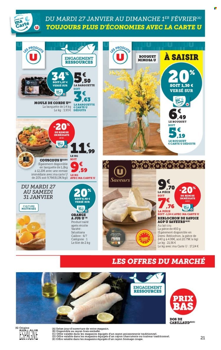 Catalogue SUPER U - Les prix bas de la semaine