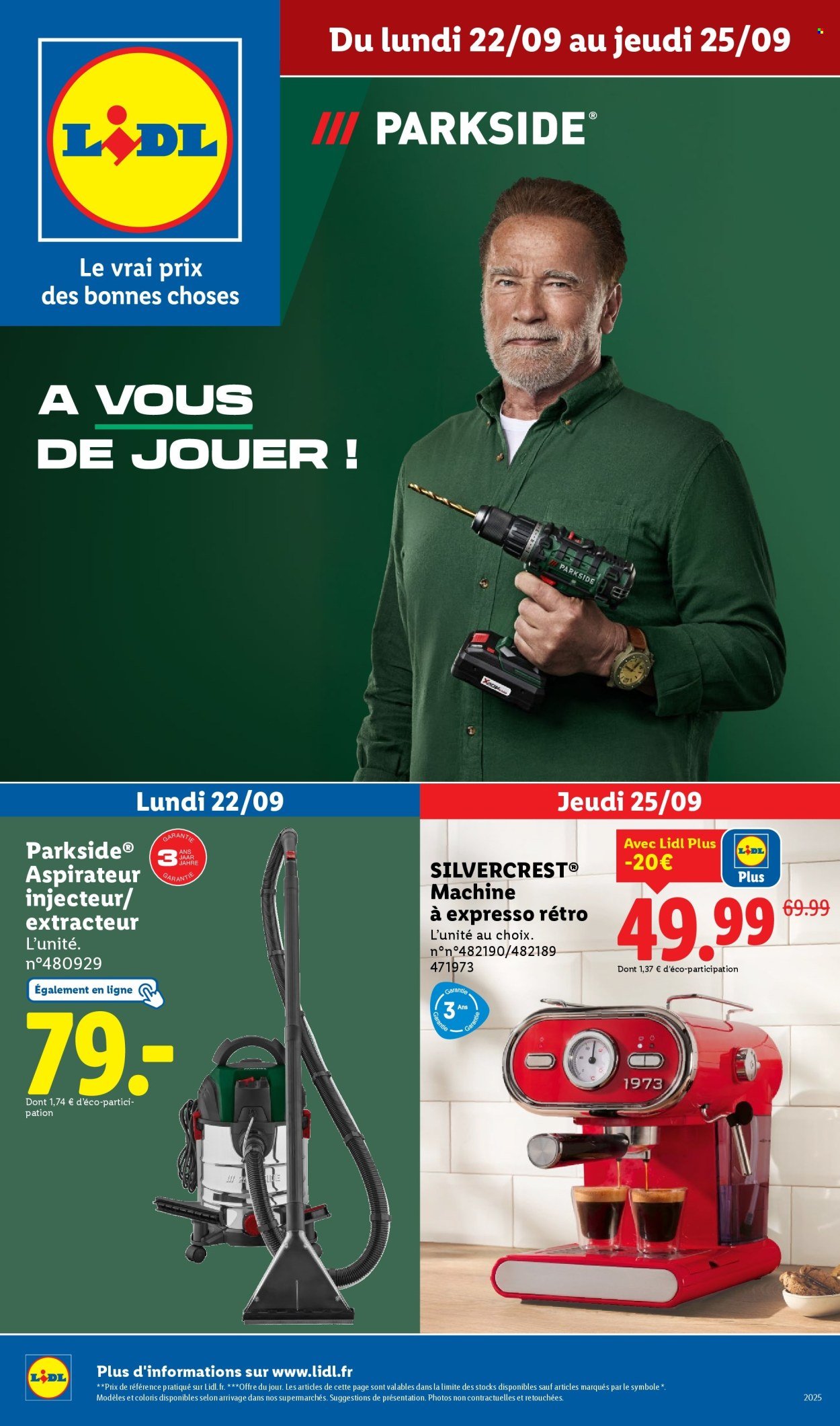 Catalogue LIDL - Les bonnes affaires de la semaine (2025-09-22 - 2025-09-25)