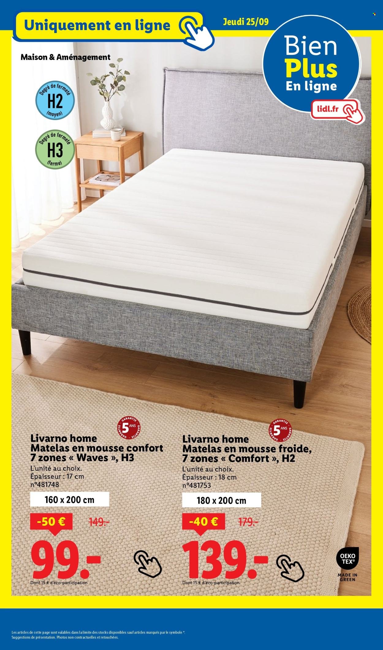 Catalogue LIDL - Les bonnes affaires de la semaine (2025-09-22 - 2025-09-25)