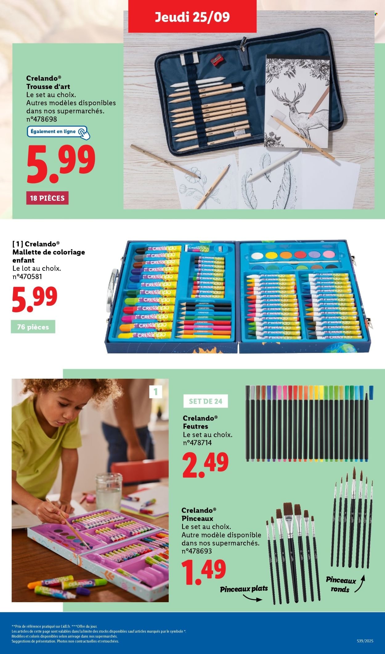 Catalogue LIDL - Les bonnes affaires de la semaine (2025-09-22 - 2025-09-25)