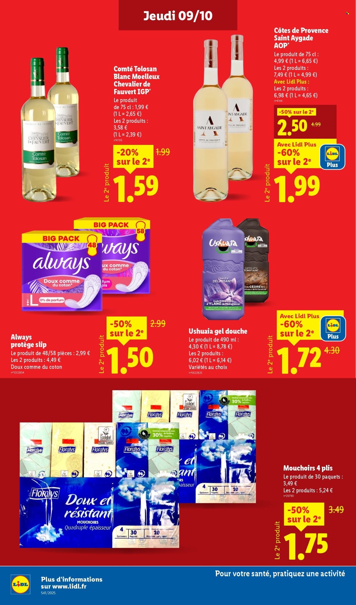 Catalogue LIDL - Les promos de la semaine (2025-10-09 - 2025-10-15)