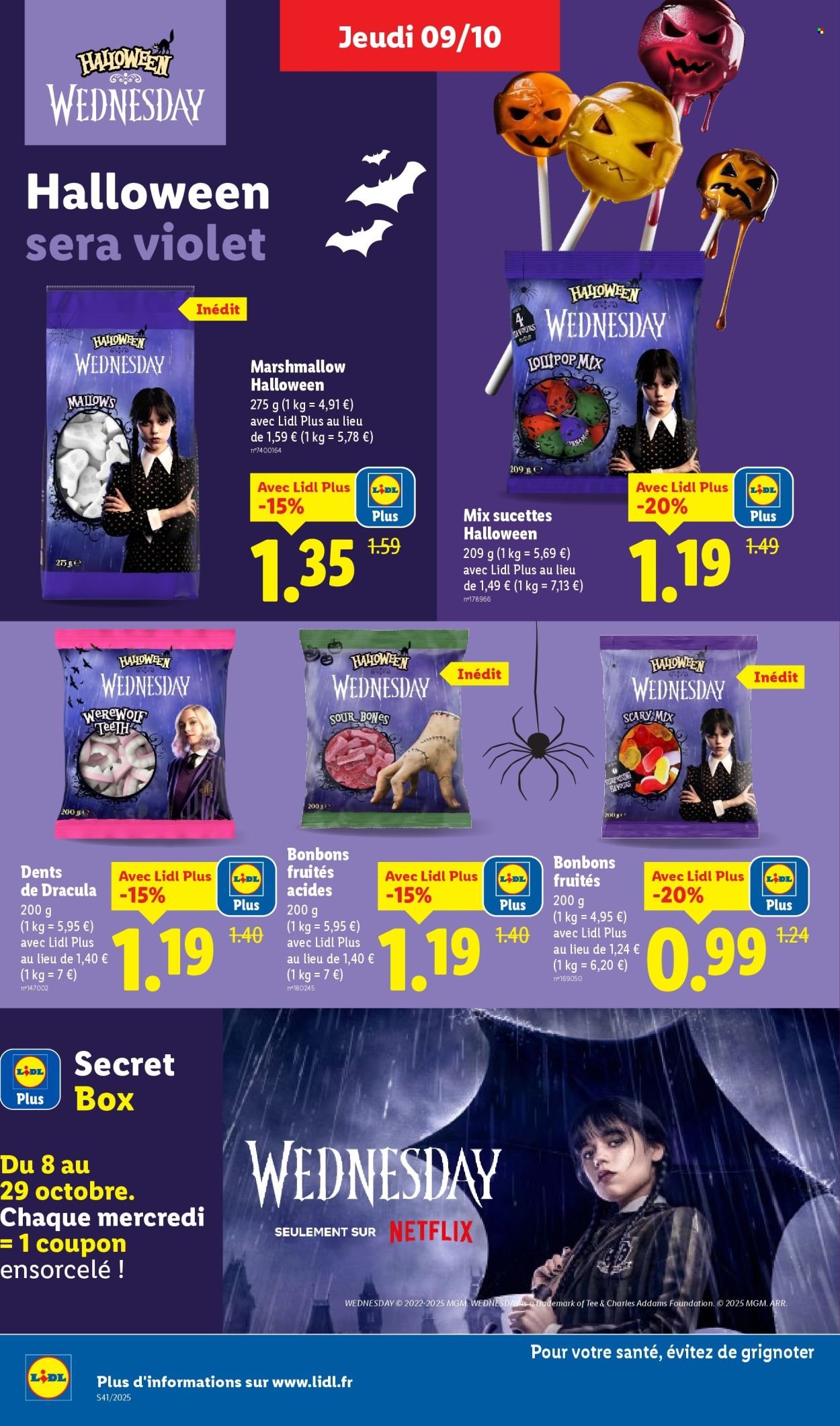 Catalogue LIDL - Les promos de la semaine (2025-10-09 - 2025-10-15)