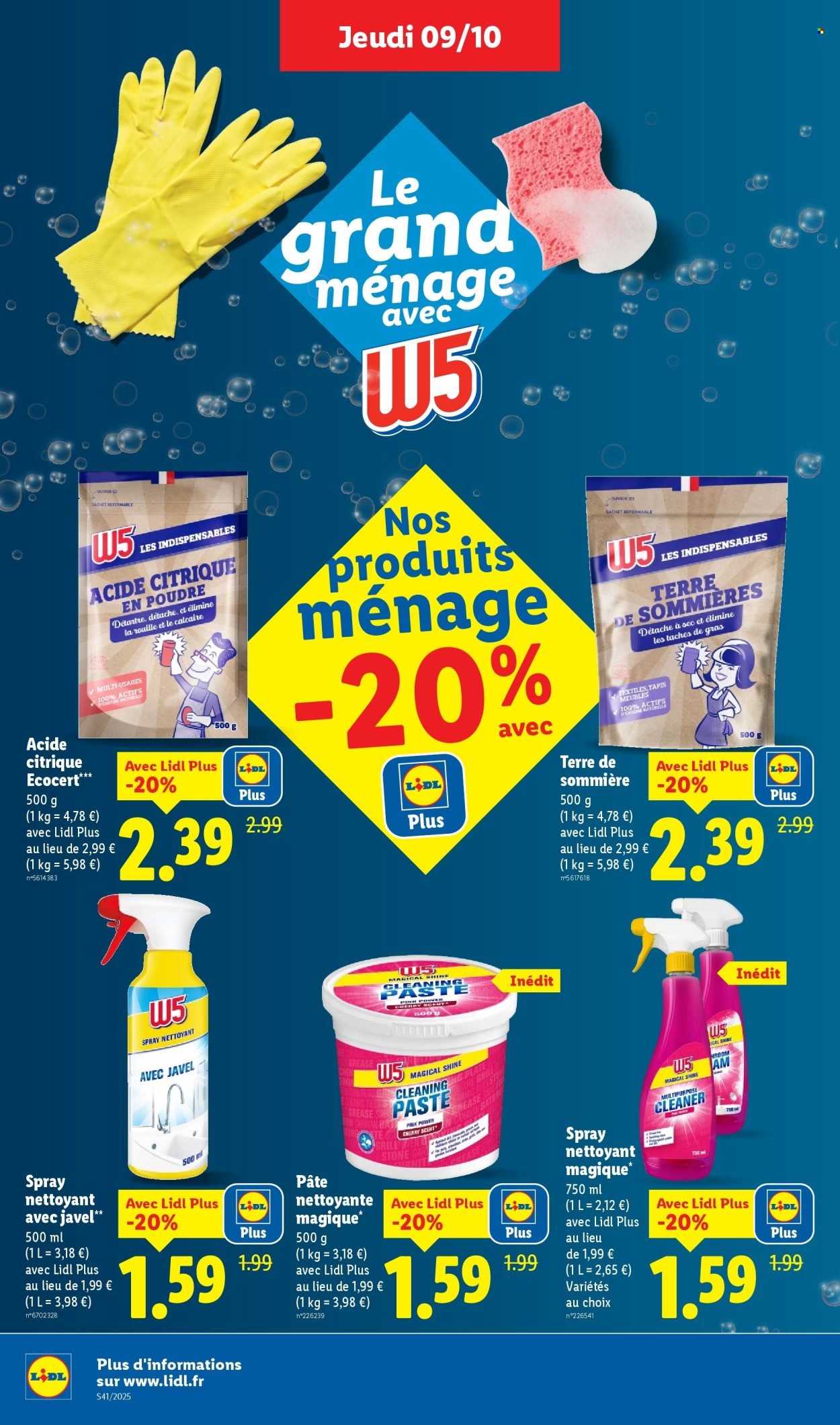 Catalogue LIDL - Les promos de la semaine (2025-10-09 - 2025-10-15)