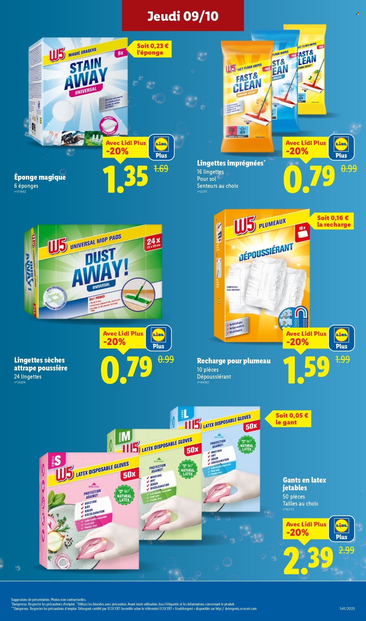 Catalogue LIDL - Les promos de la semaine (2025-10-09 - 2025-10-15)