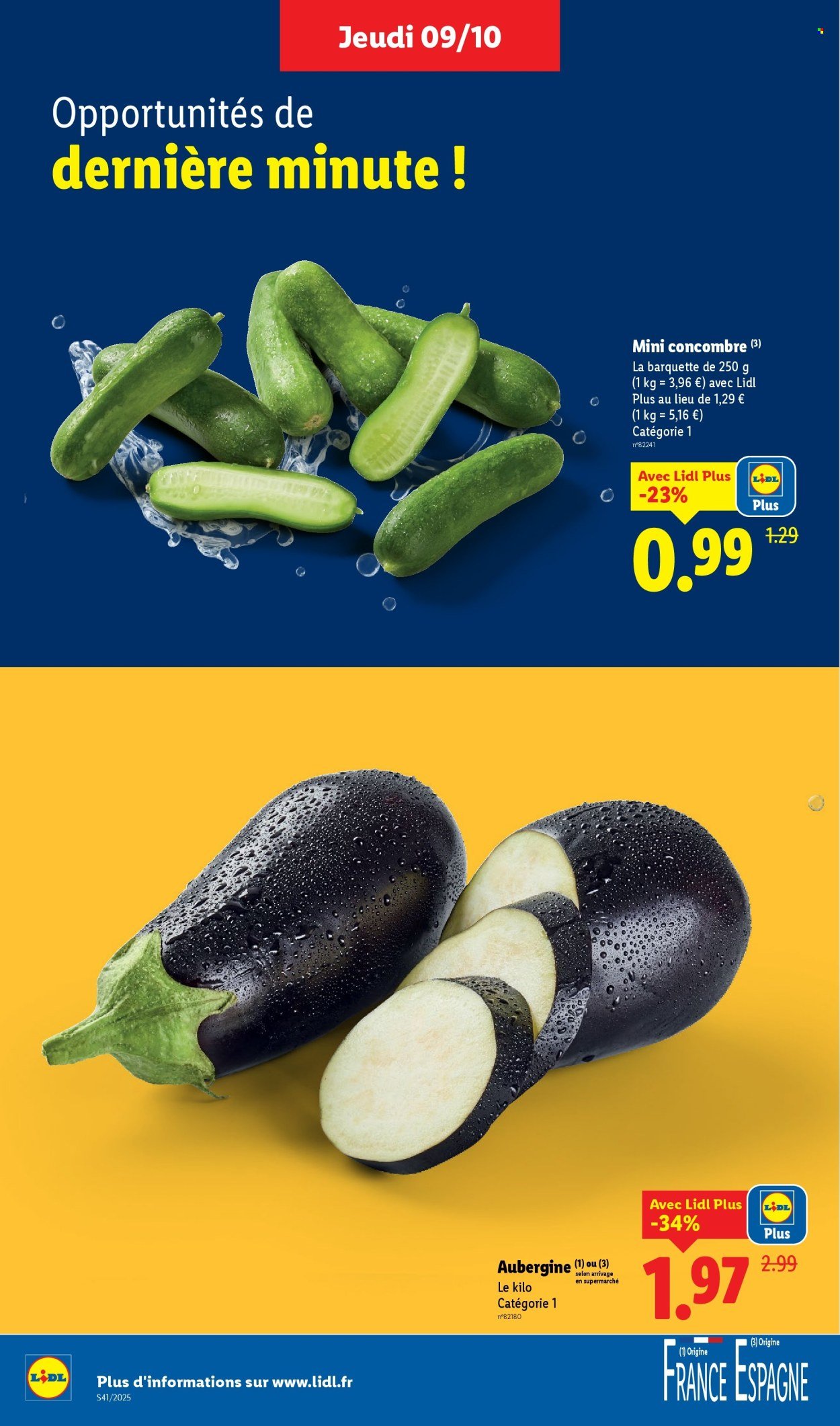 Catalogue LIDL - Les promos de la semaine (2025-10-09 - 2025-10-15)