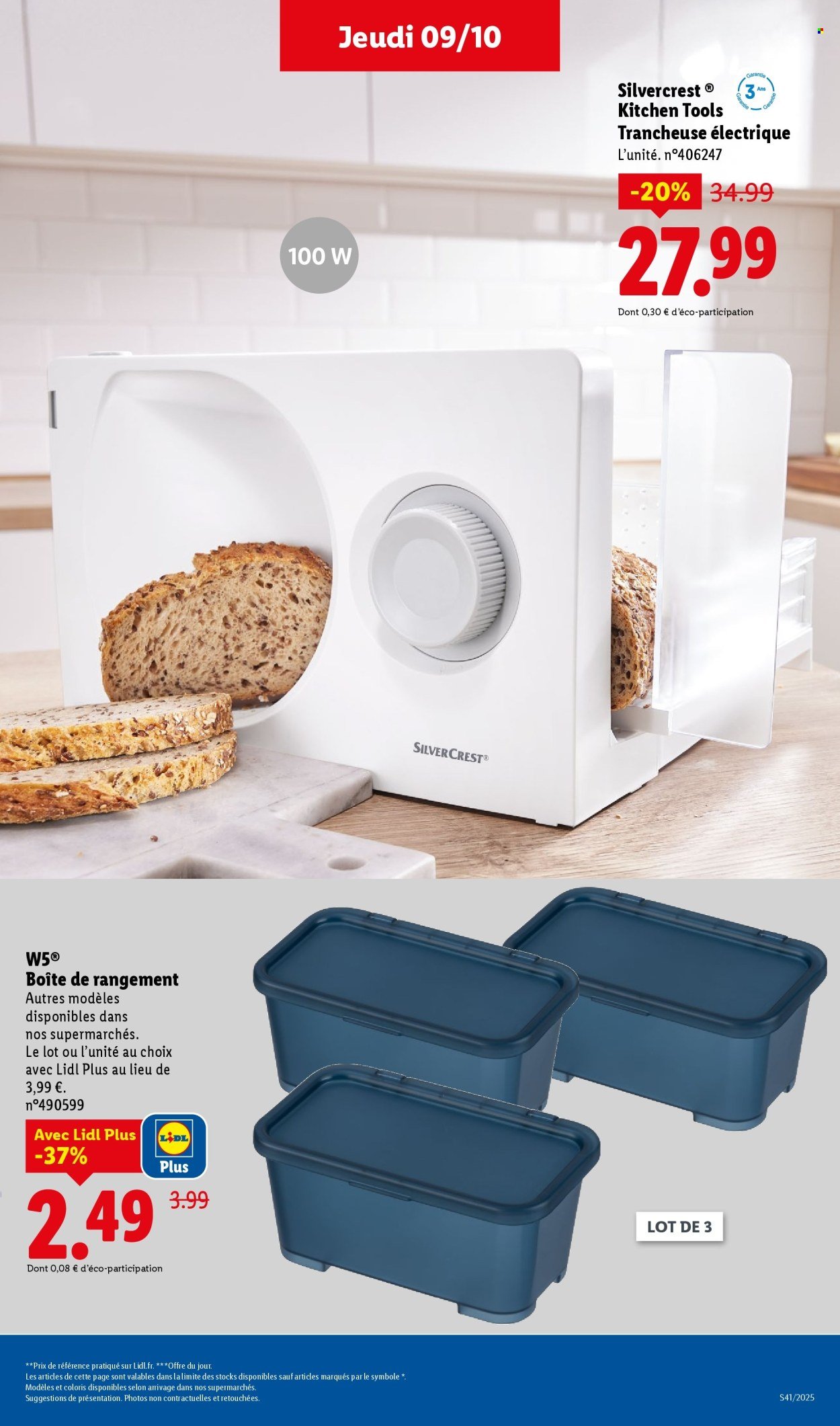 Catalogue LIDL - Les promos de la semaine (2025-10-09 - 2025-10-15)