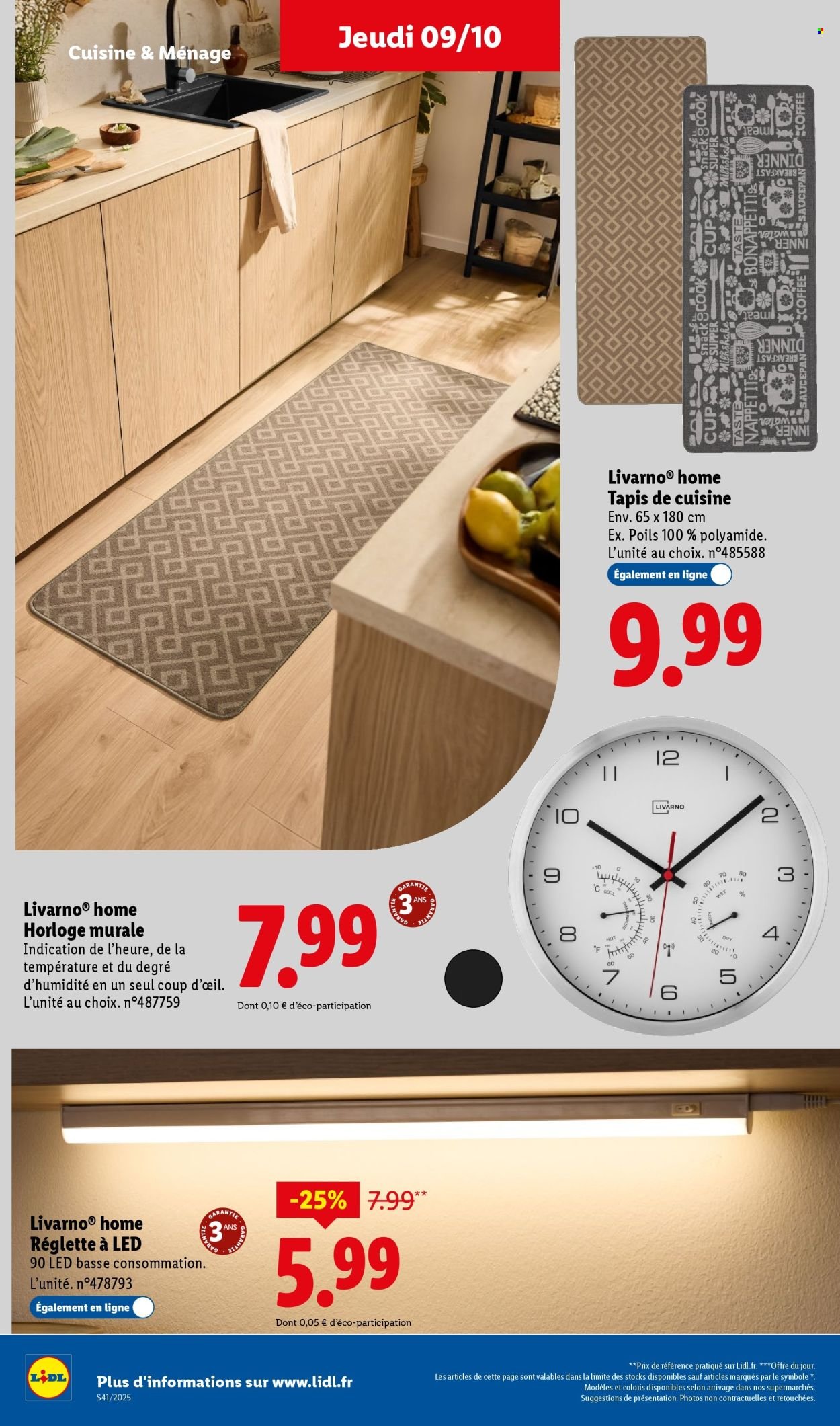 Catalogue LIDL - Les promos de la semaine (2025-10-09 - 2025-10-15)