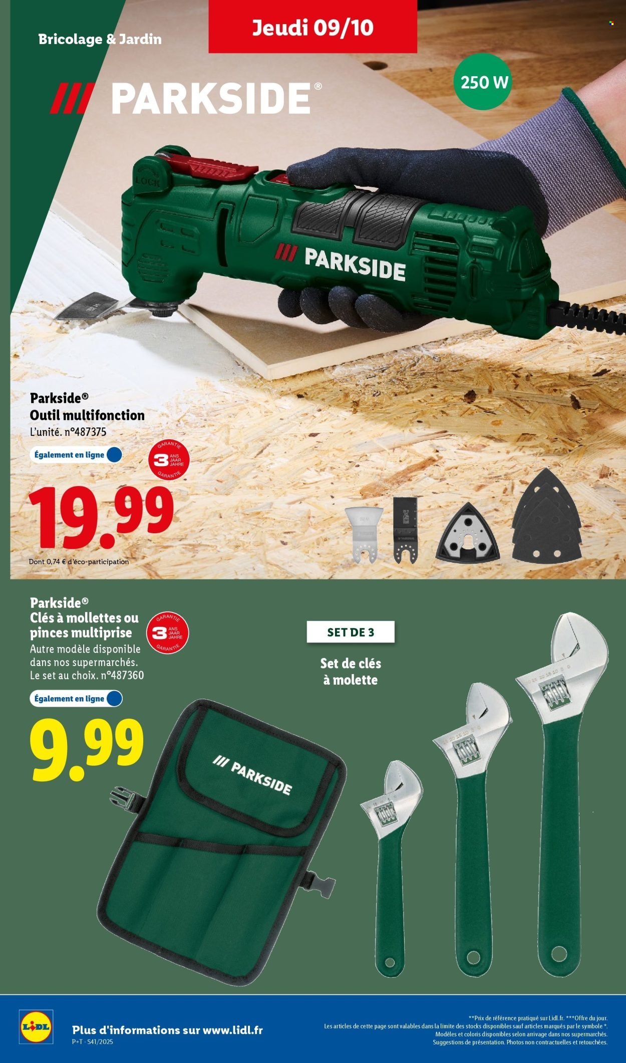 Catalogue LIDL - Les promos de la semaine (2025-10-09 - 2025-10-15)