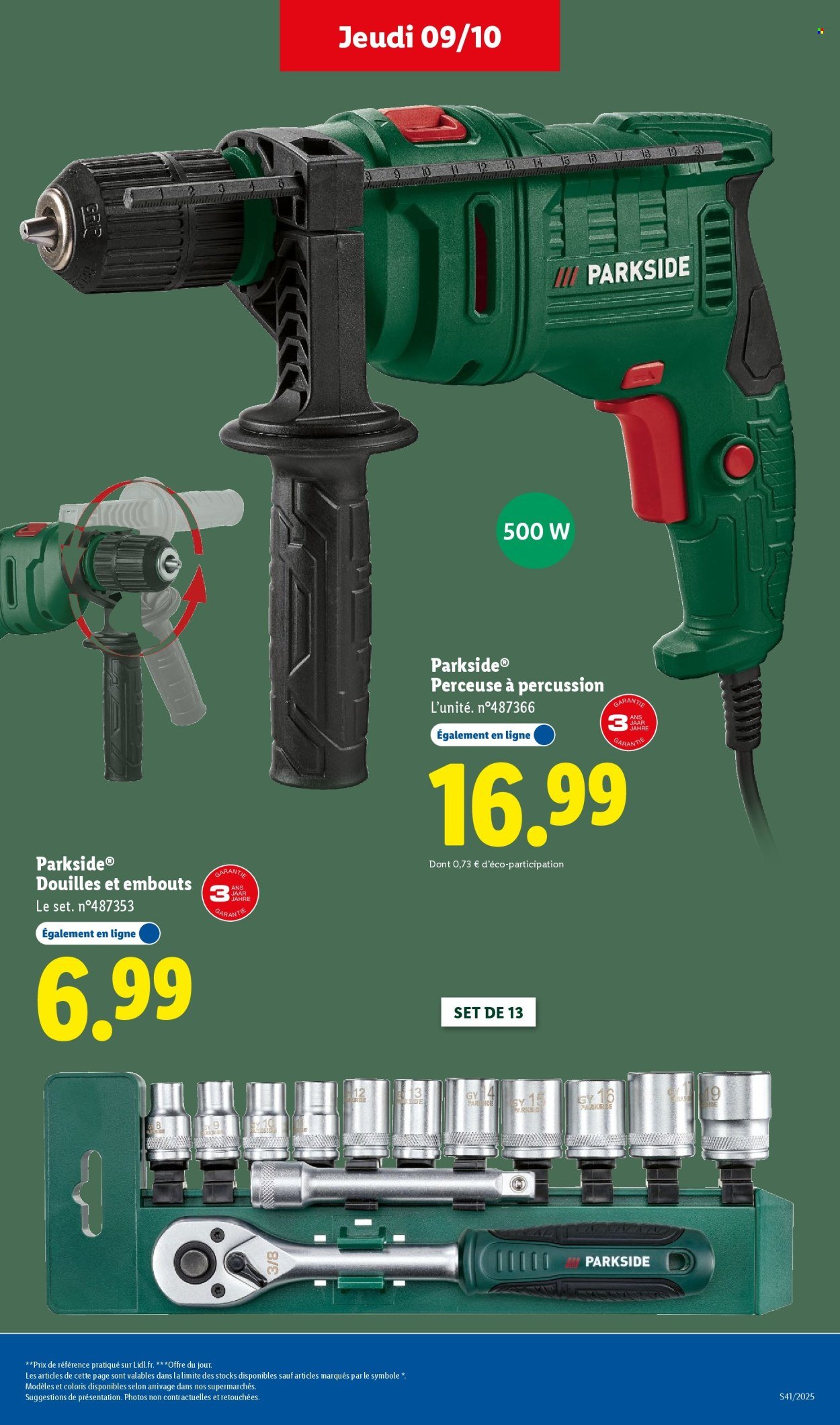 Catalogue LIDL - Les promos de la semaine (2025-10-09 - 2025-10-15)