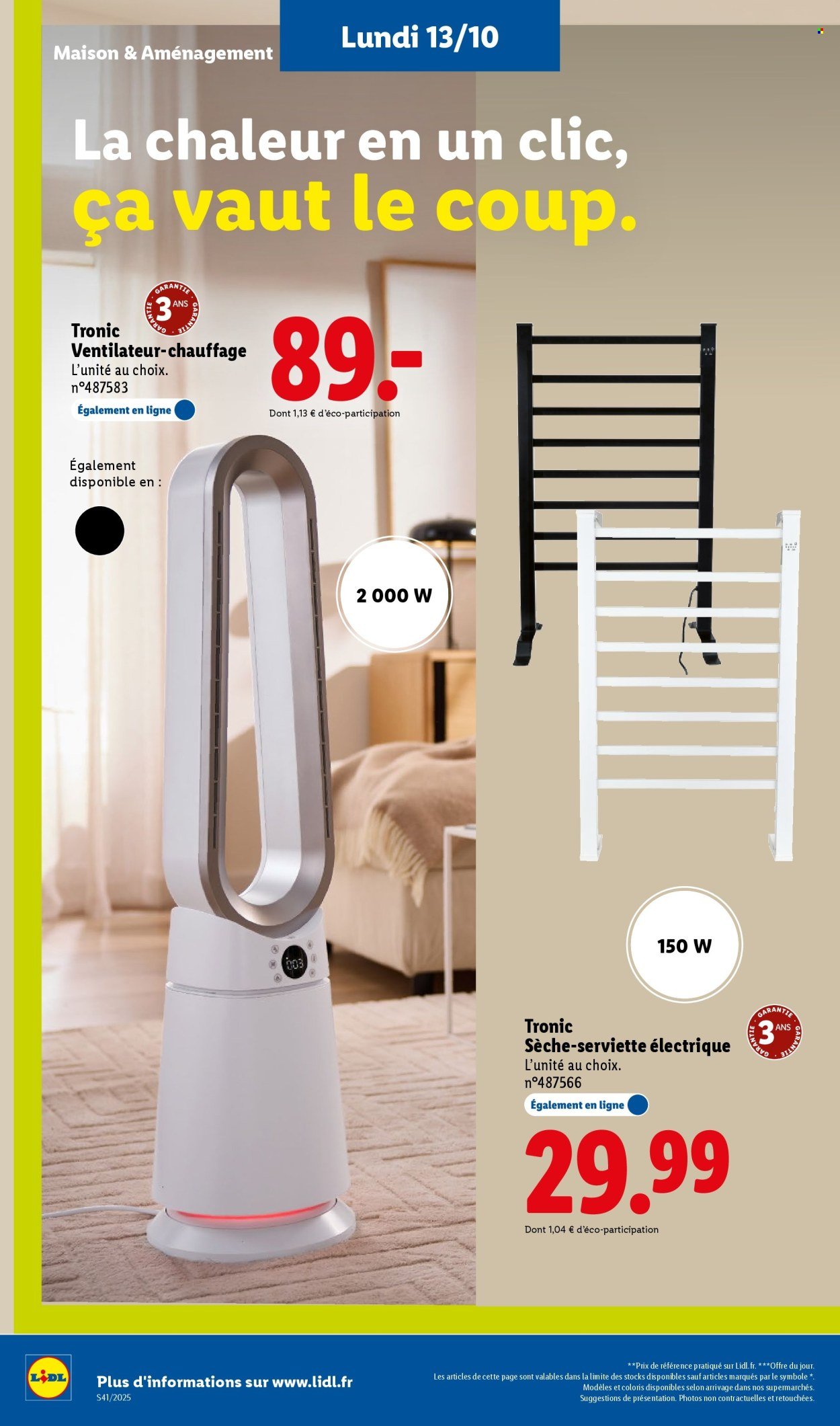 Catalogue LIDL - Les promos de la semaine (2025-10-09 - 2025-10-15)