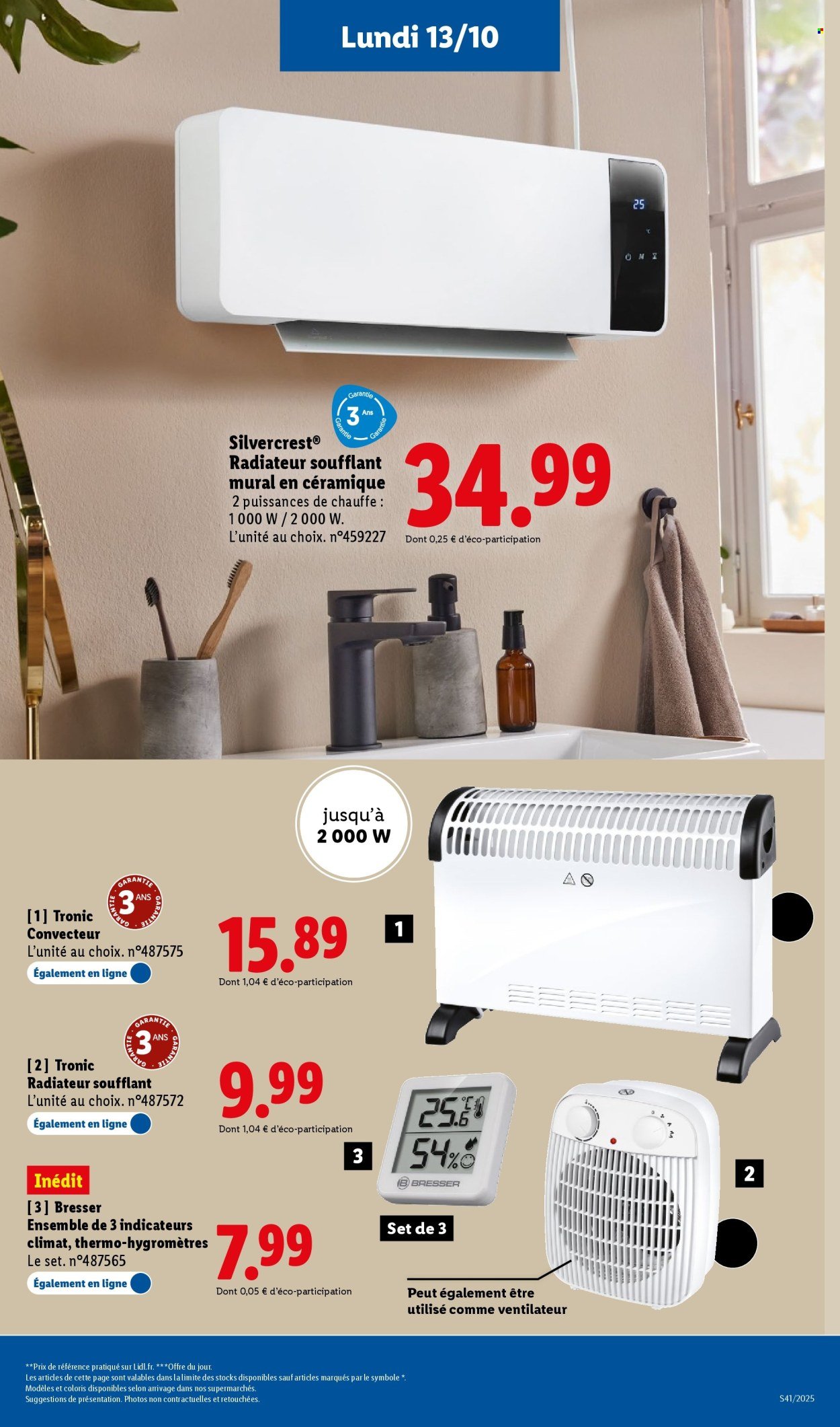 Catalogue LIDL - Les promos de la semaine (2025-10-09 - 2025-10-15)