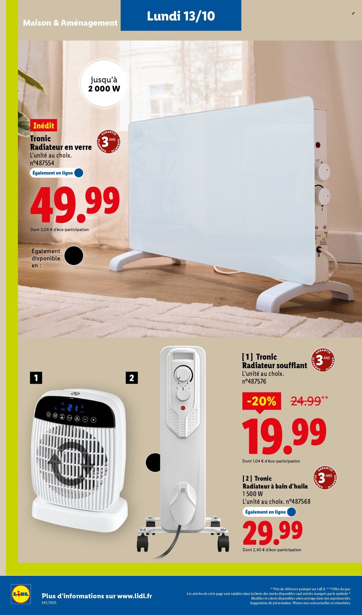 Catalogue LIDL - Les promos de la semaine (2025-10-09 - 2025-10-15)