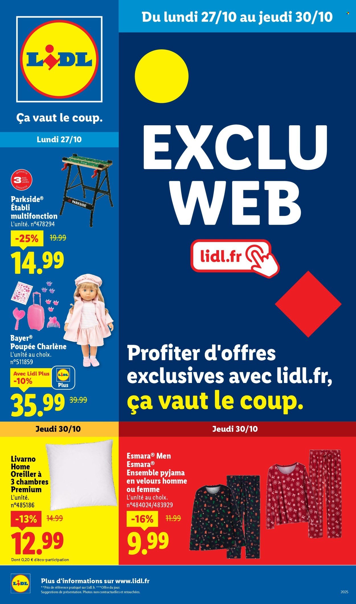Catalogue LIDL - Les bonnes affaires Exclu Web