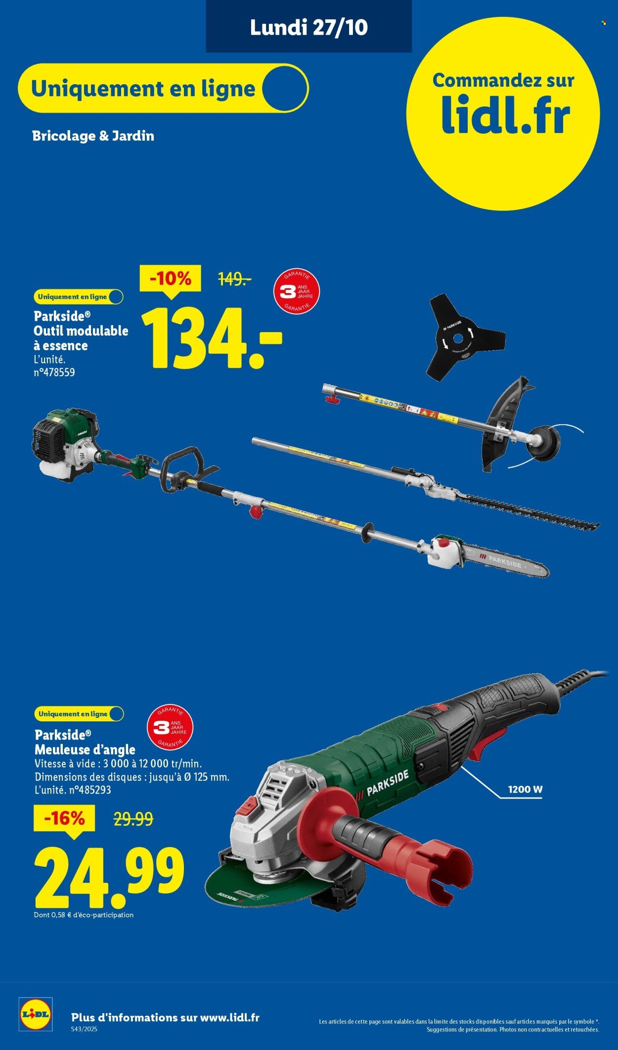 Catalogue LIDL - Les bonnes affaires Exclu Web