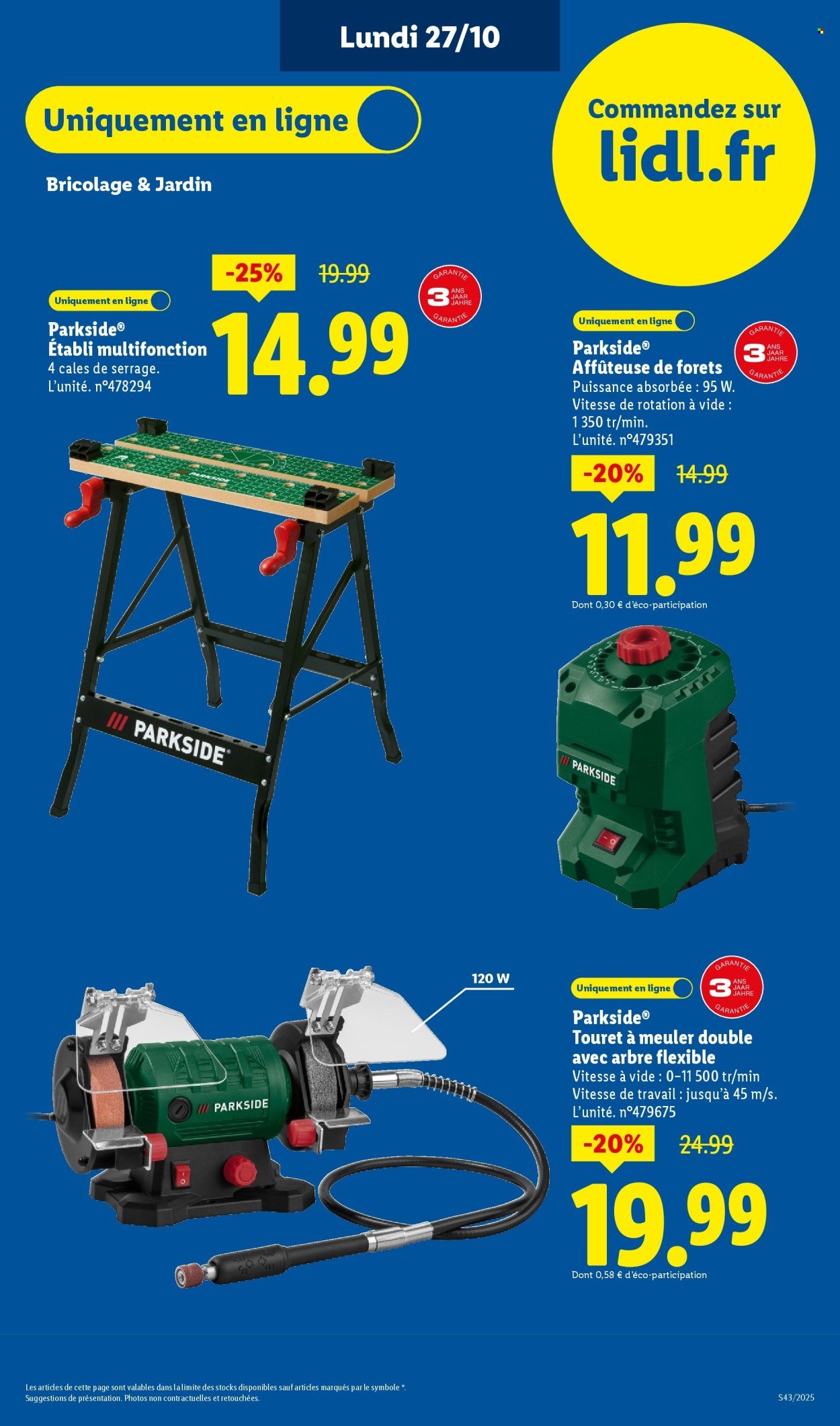 Catalogue LIDL - Les bonnes affaires Exclu Web