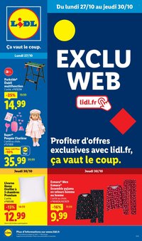 Catalogue LIDL - Les bonnes affaires Exclu Web