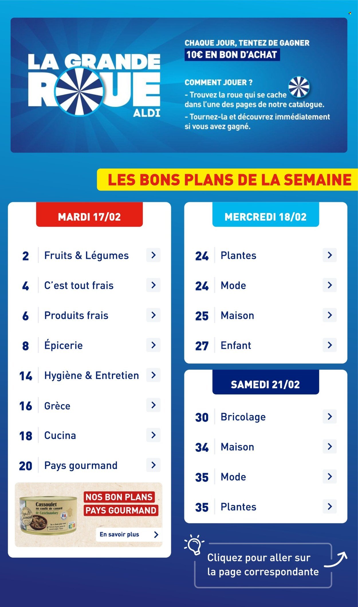 Catalogue ALDI - Nos bons plans pays gourmand (2026-02-17 - 2026-02-23)