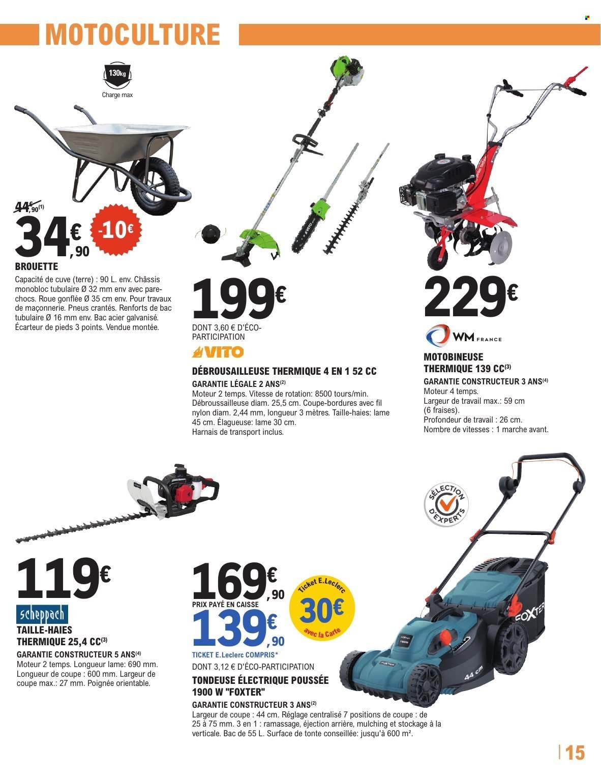 Catalogue E.LECLERC - TRAFIC BRICO