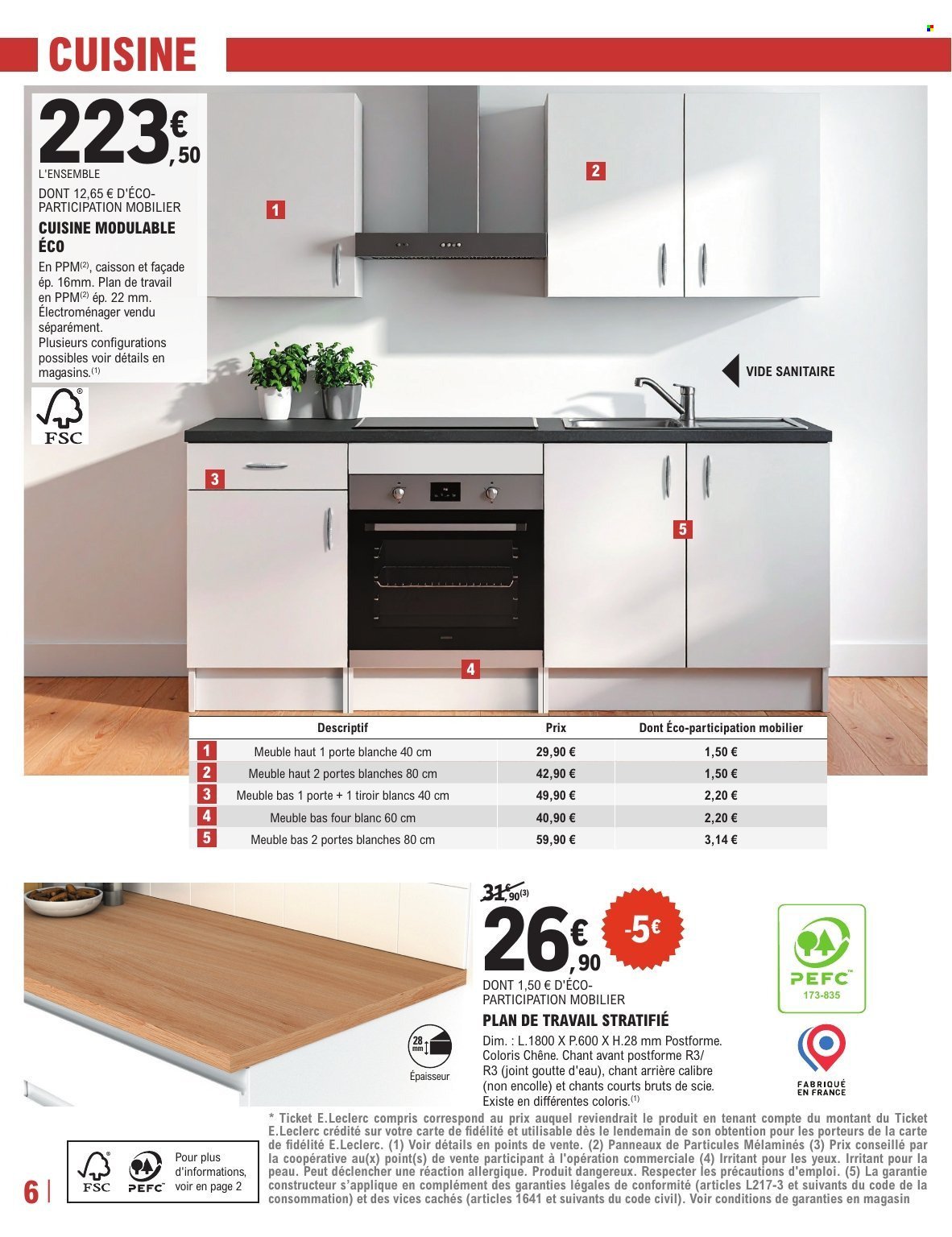 Catalogue E.LECLERC - TRAFIC BRICO