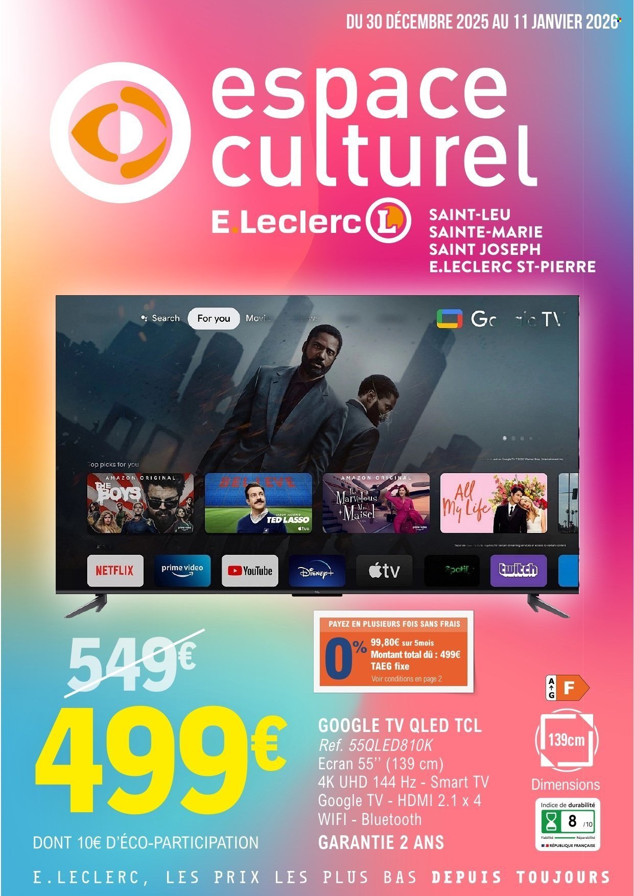 Catalogue E.LECLERC - Du mardi 30 décembre 2025