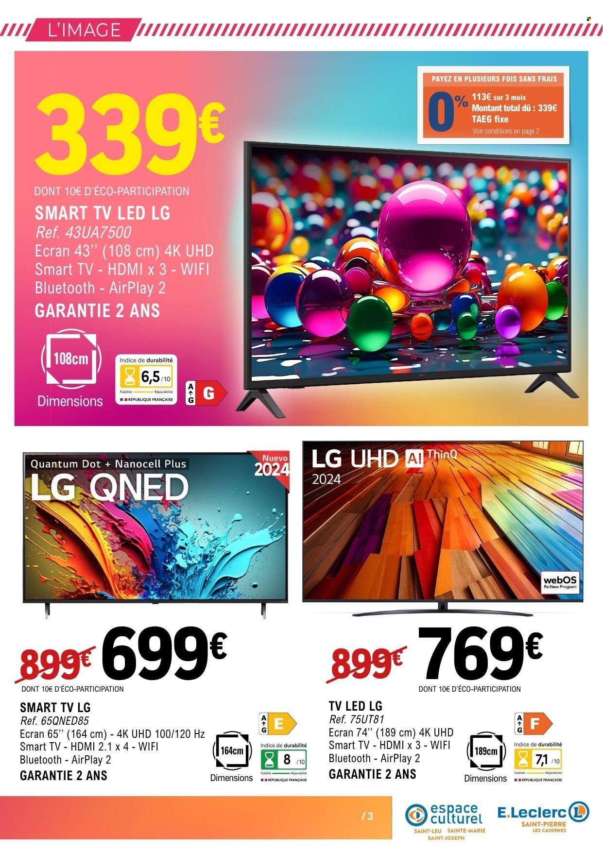 Catalogue E.LECLERC - Du mardi 30 décembre 2025 (2025-12-30 - 2026-01-11)