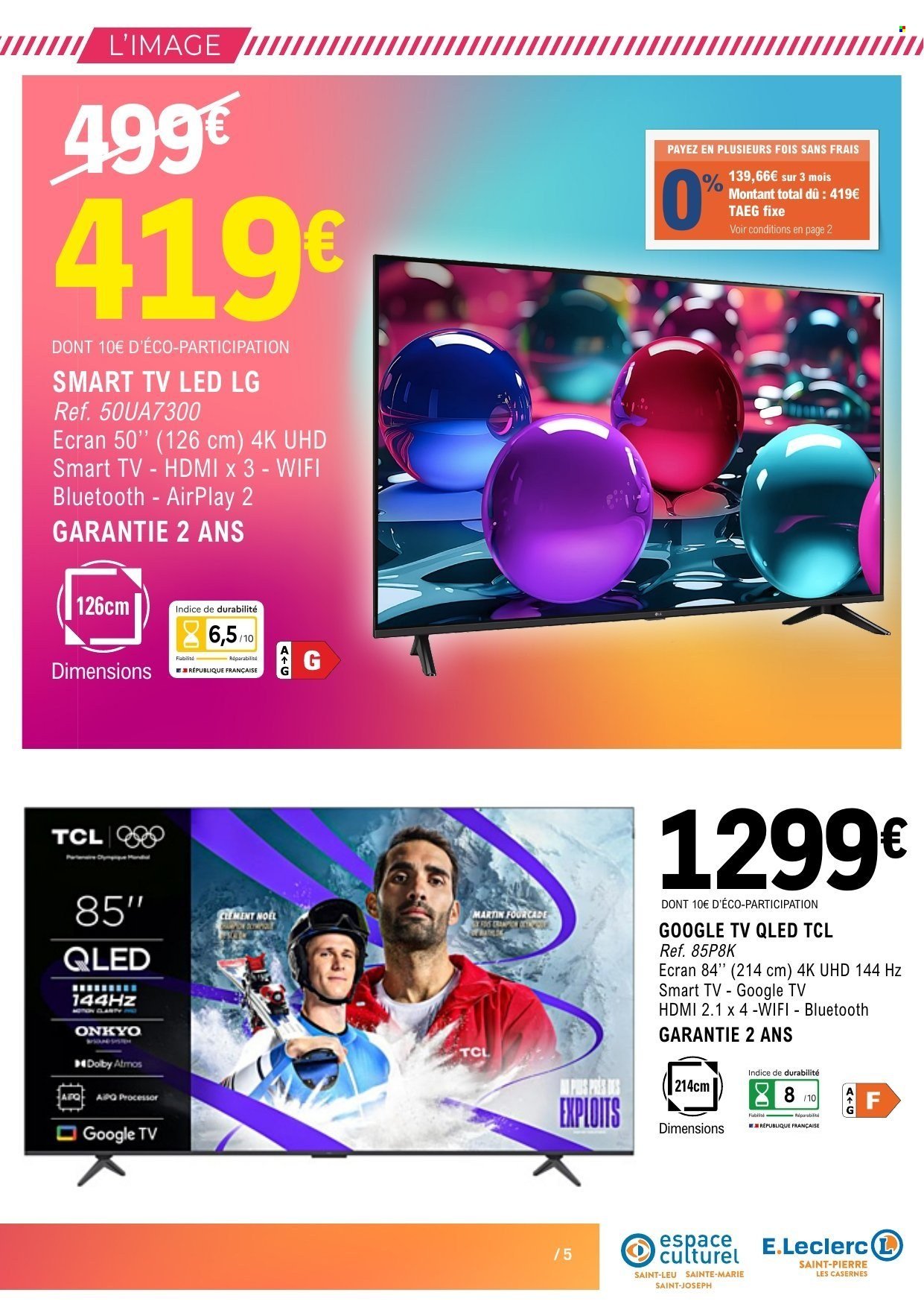 Catalogue E.LECLERC - Du mardi 30 décembre 2025 (2025-12-30 - 2026-01-11)