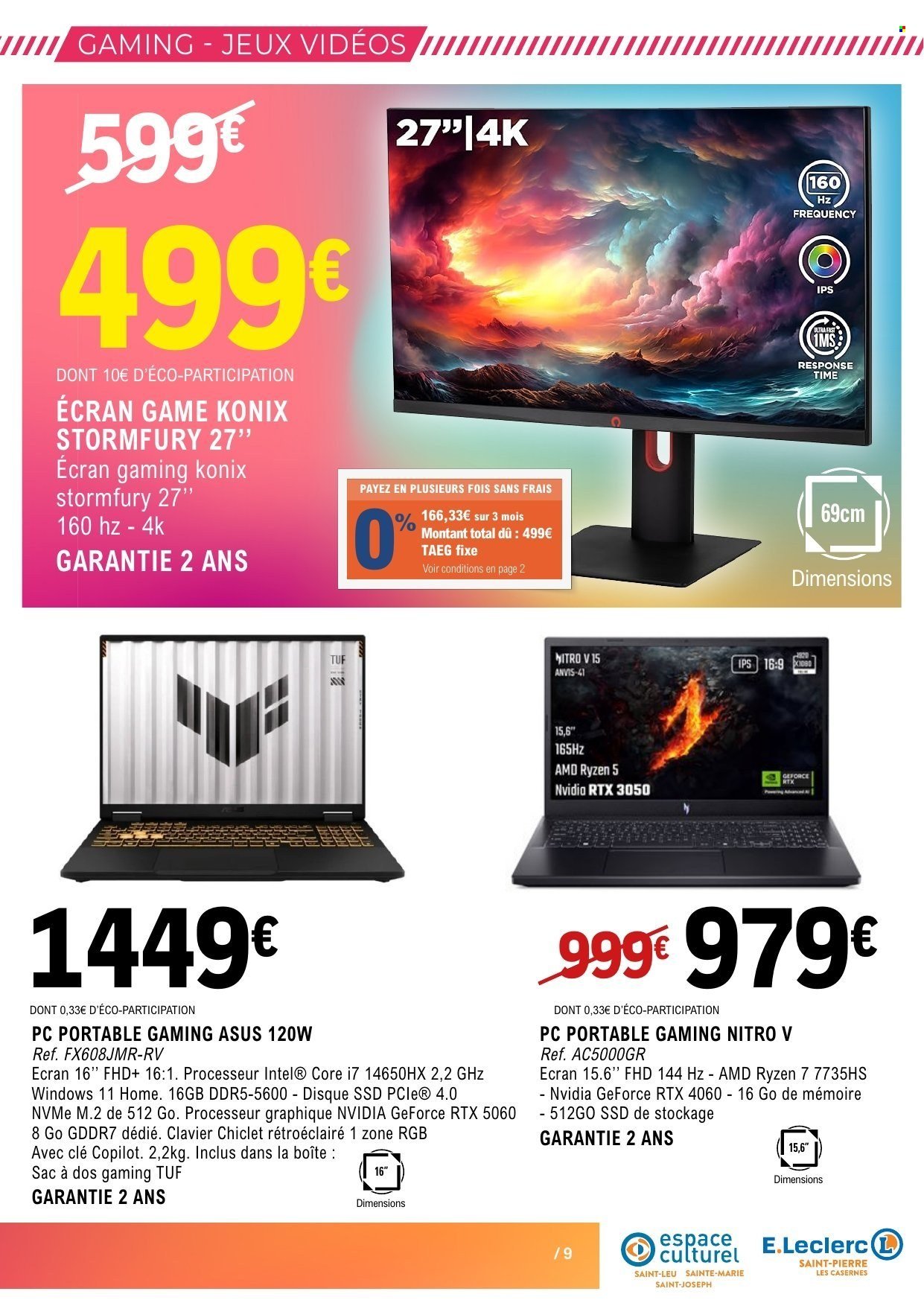 Catalogue E.LECLERC - Du mardi 30 décembre 2025 (2025-12-30 - 2026-01-11)