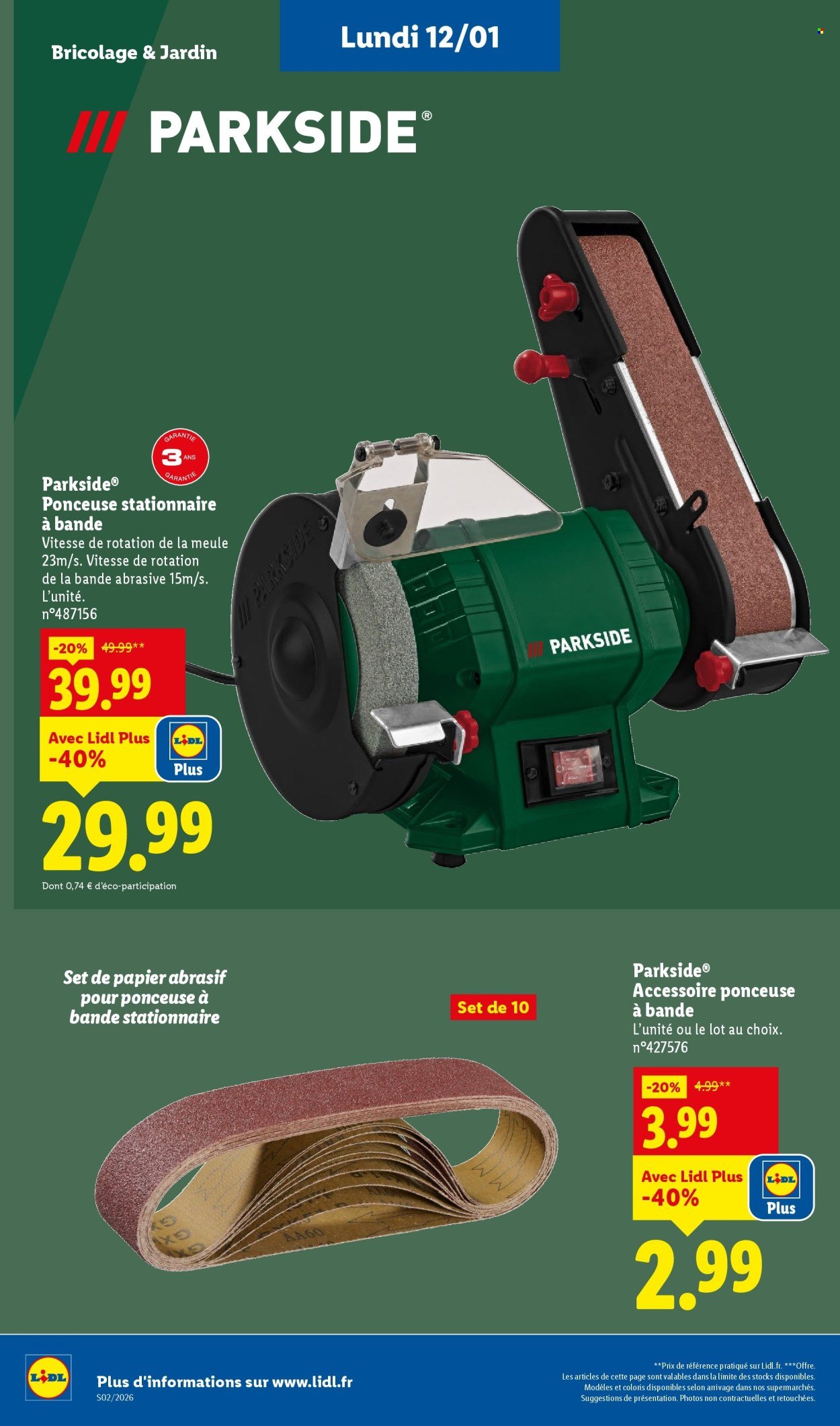 Catalogue LIDL - Les bonnes affaires de la semaine