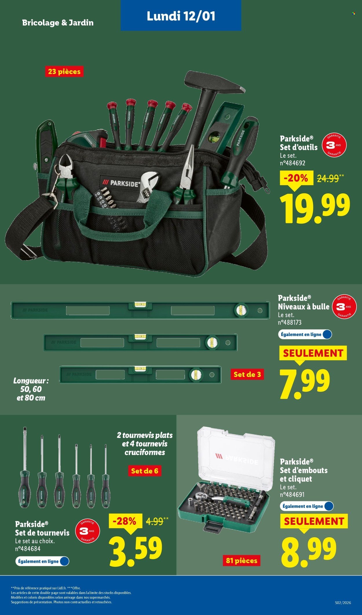 Catalogue LIDL - Les bonnes affaires de la semaine