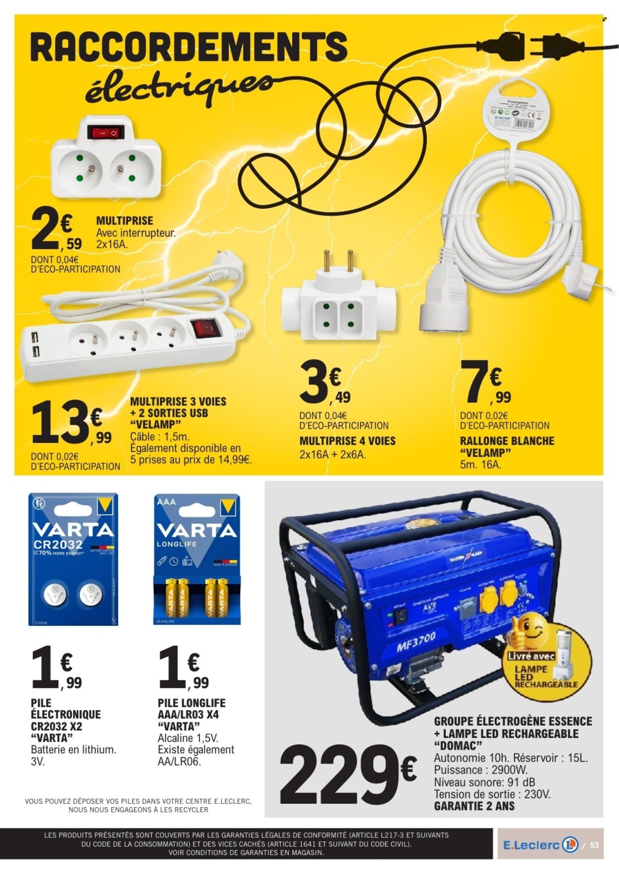 Catalogue E.LECLERC - Du mardi 21 avril 2026