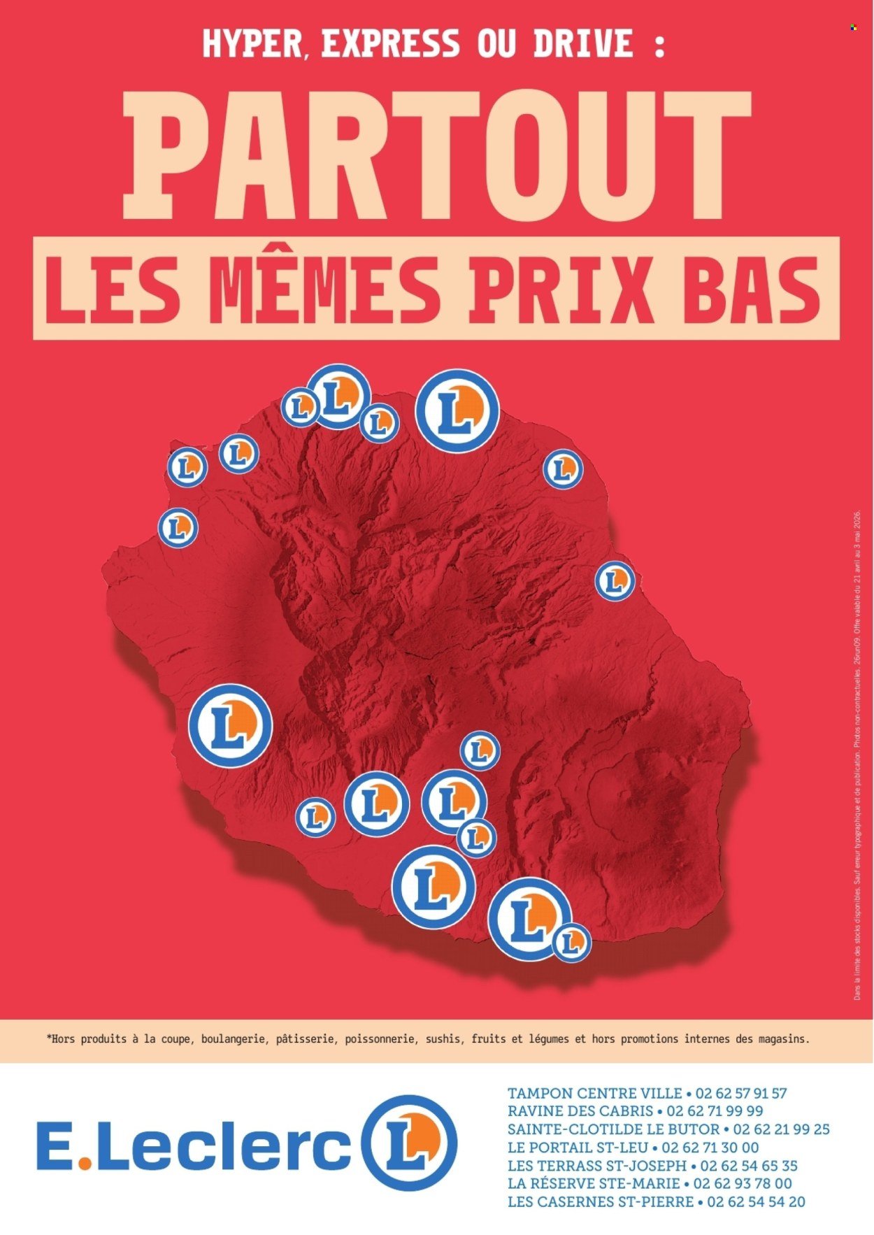 Catalogue E.LECLERC - Du mardi 21 avril 2026