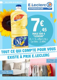 Catalogue E.LECLERC - Du mardi 21 avril 2026