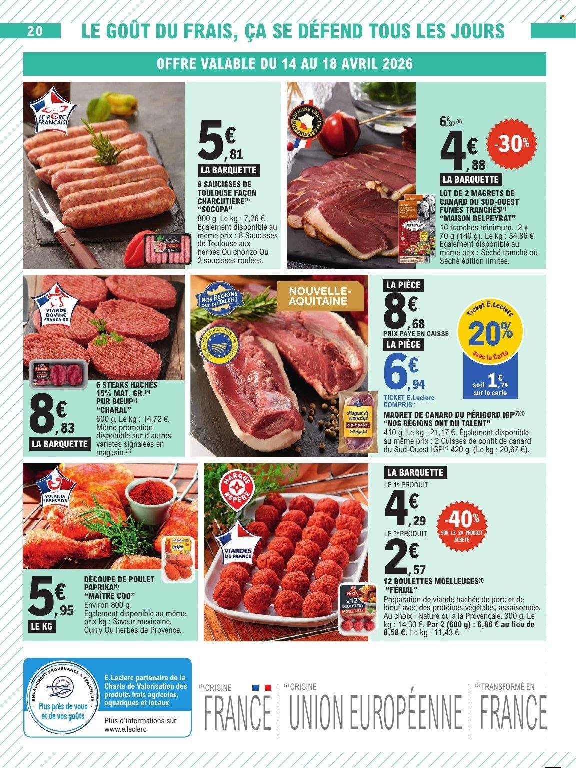 Catalogue E.LECLERC - EVENEMENT (2026-04-14 - 2026-04-25)