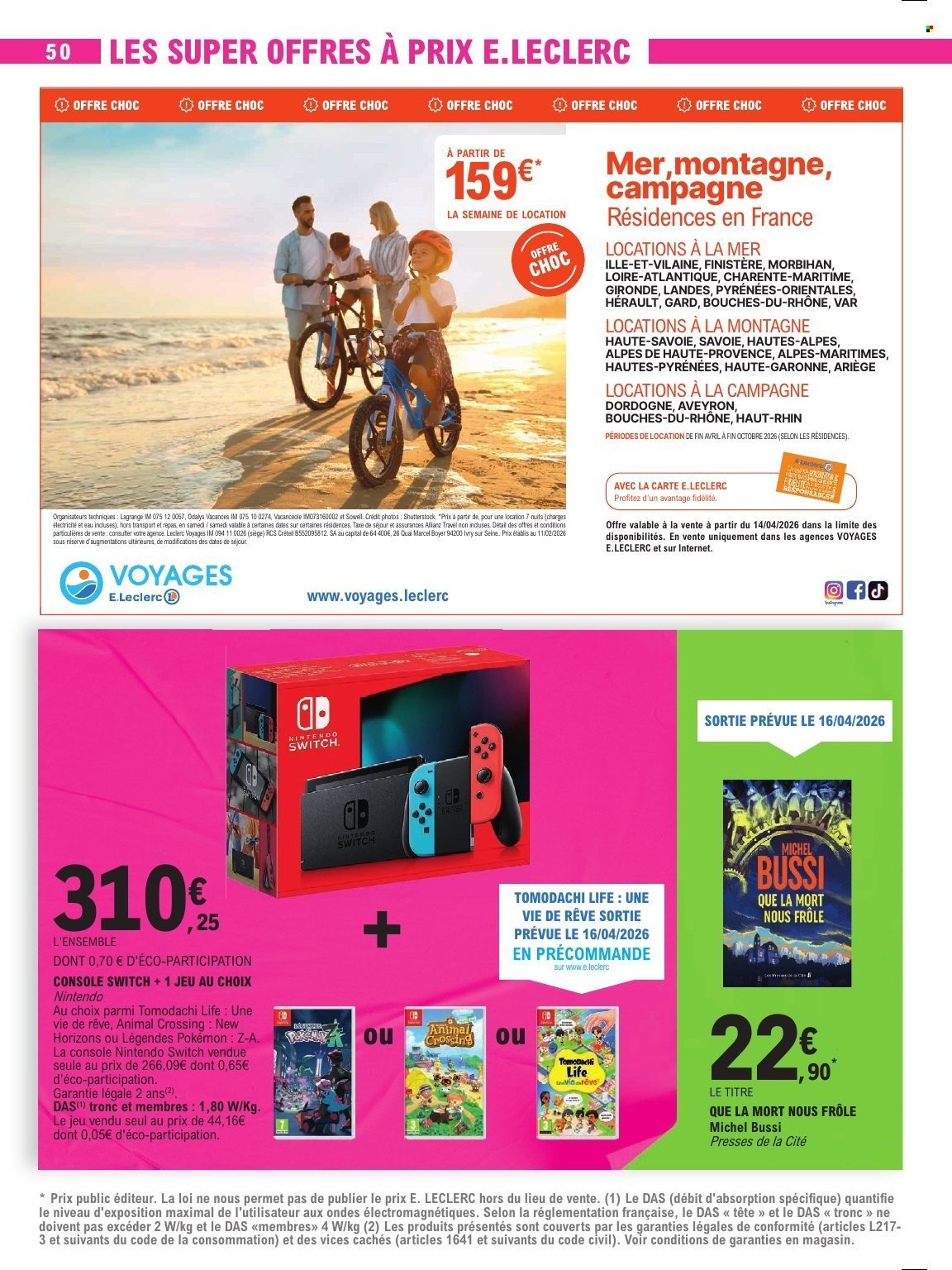 Catalogue E.LECLERC - EVENEMENT (2026-04-14 - 2026-04-25)