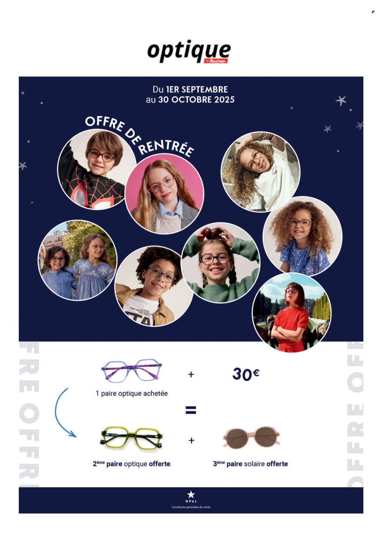 Catalogue AUCHAN - Une remise qui fait plaisir aux yeux ! (2025-09-01 - 2025-10-31)